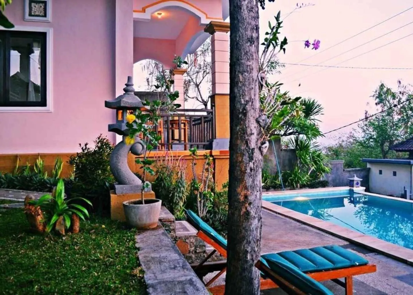 Garden in Acarya Bungalows