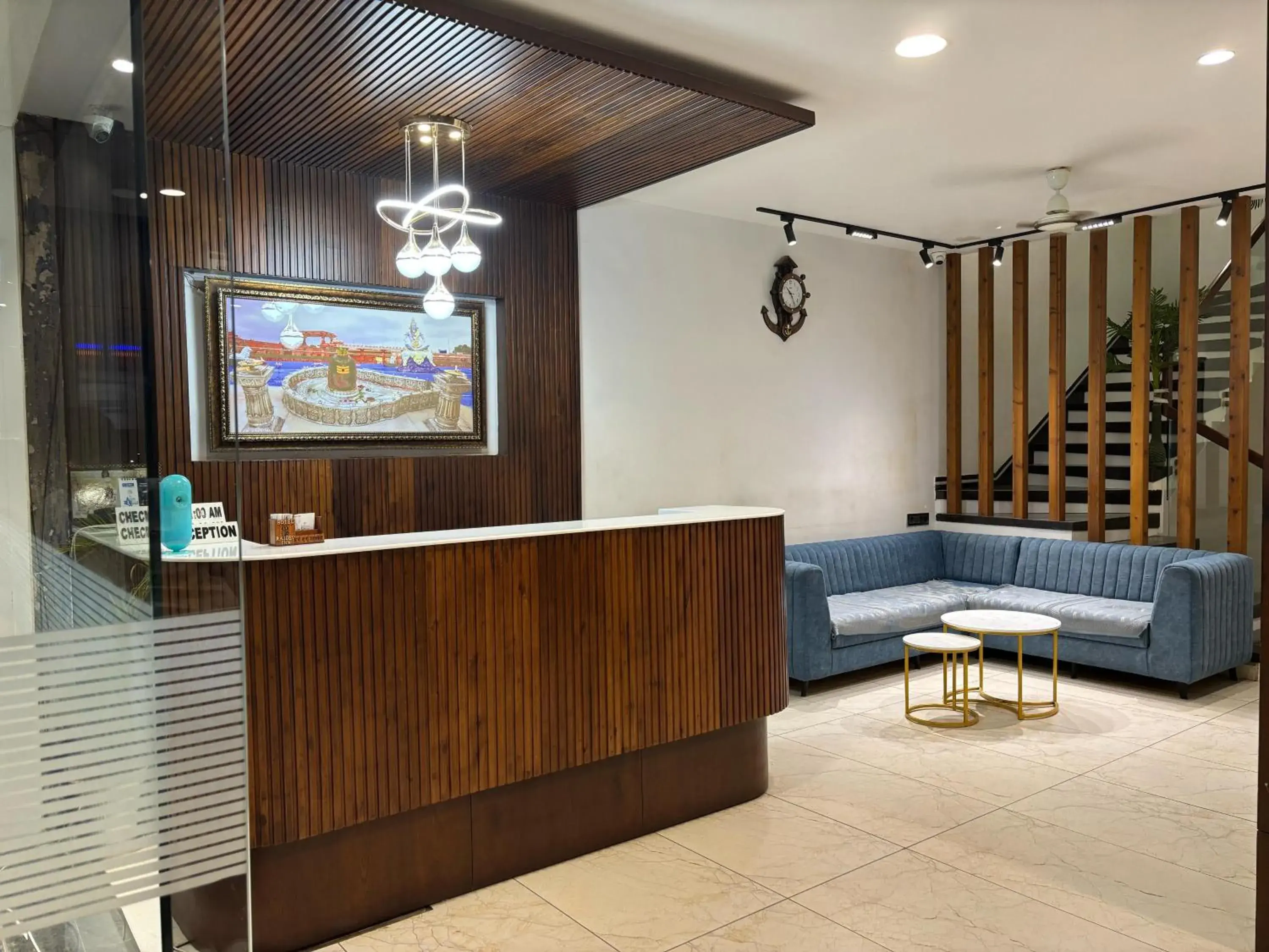 Lobby or reception in Hotel Rajdev INN Lobby or reception in Hotel Rajdev INN