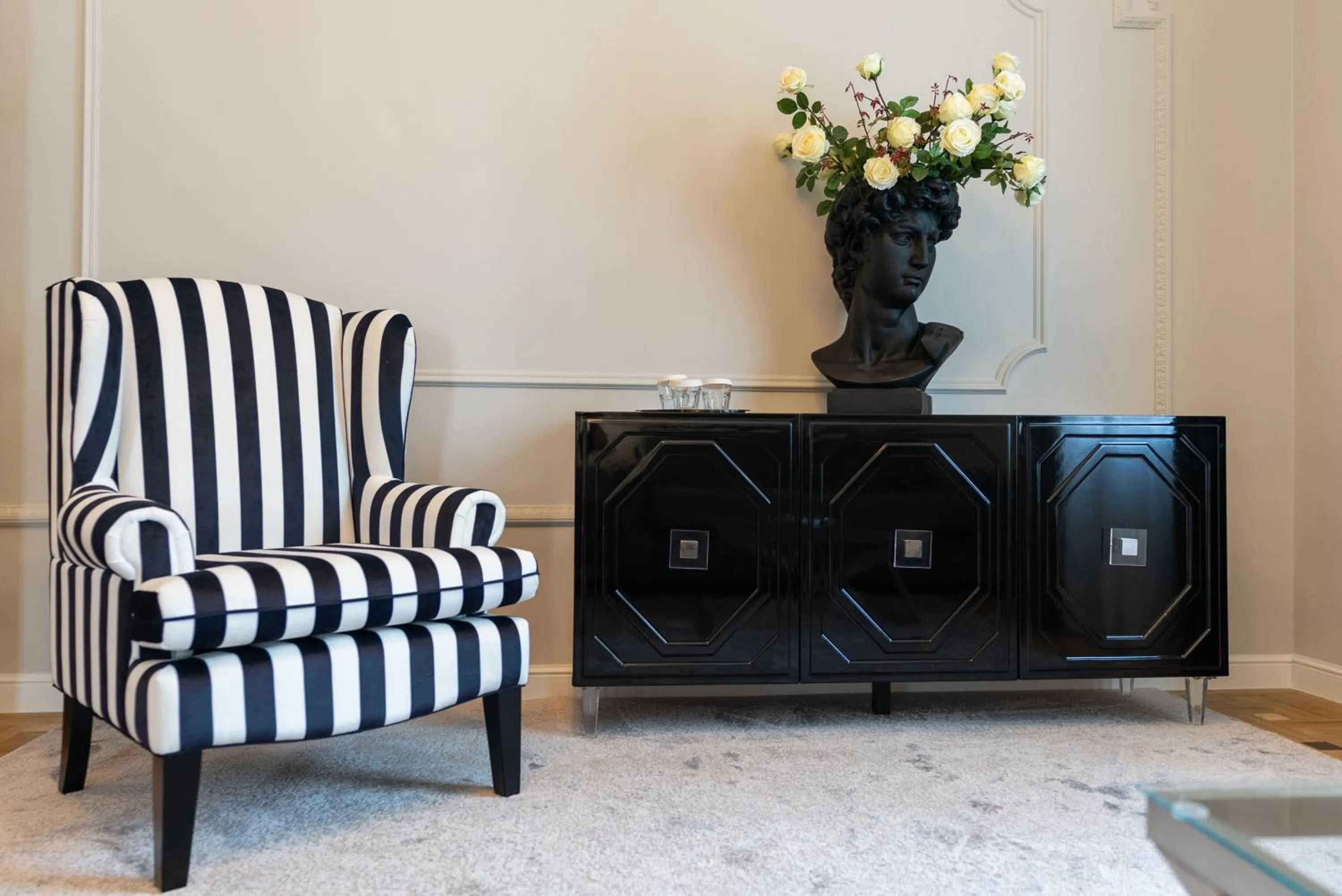 Living room in Hotel Palace