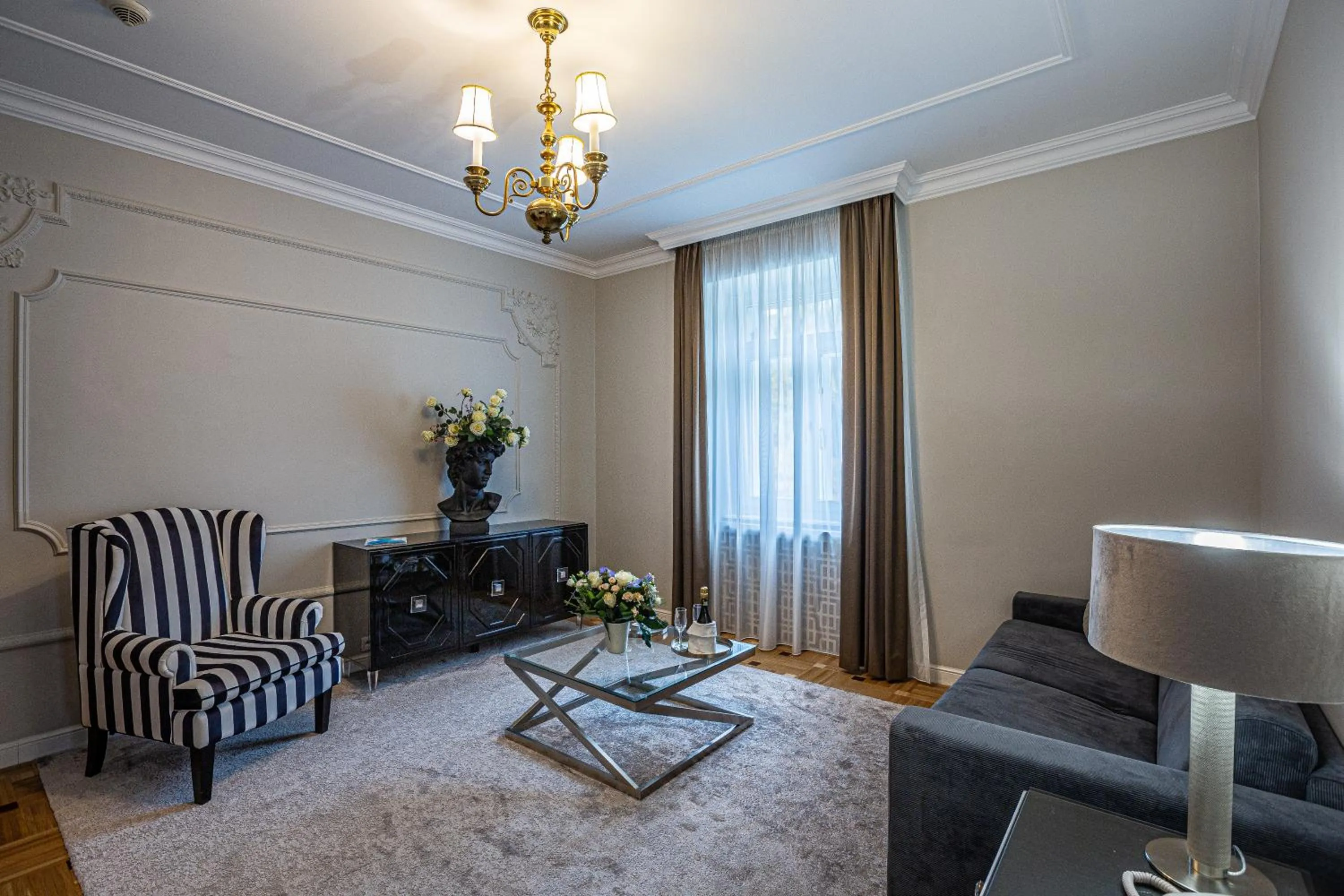 Living room in Hotel Palace