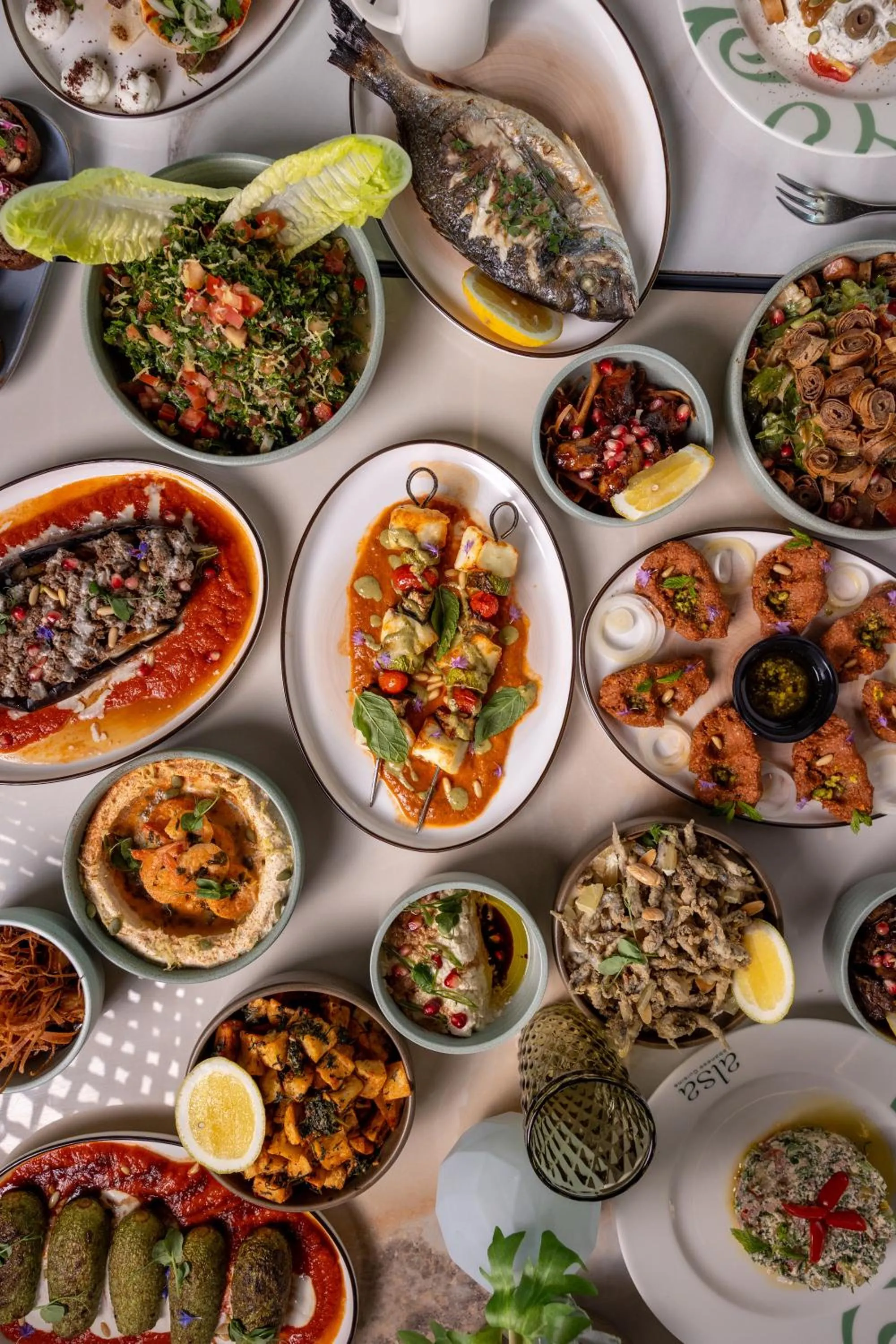 Food close-up in Monte Cassino