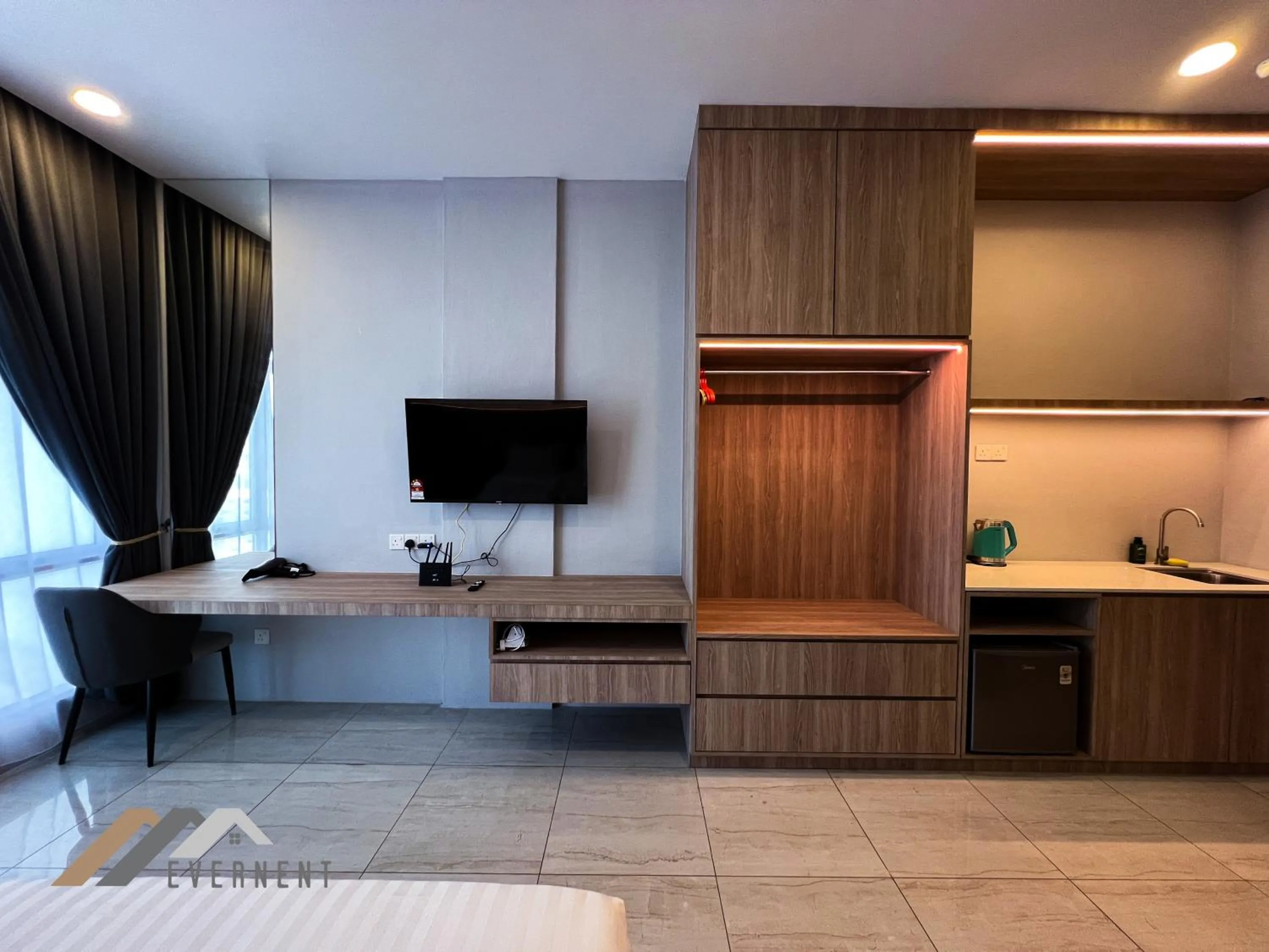 Photo of the whole room, Bed in Suites Homestay by Evernent