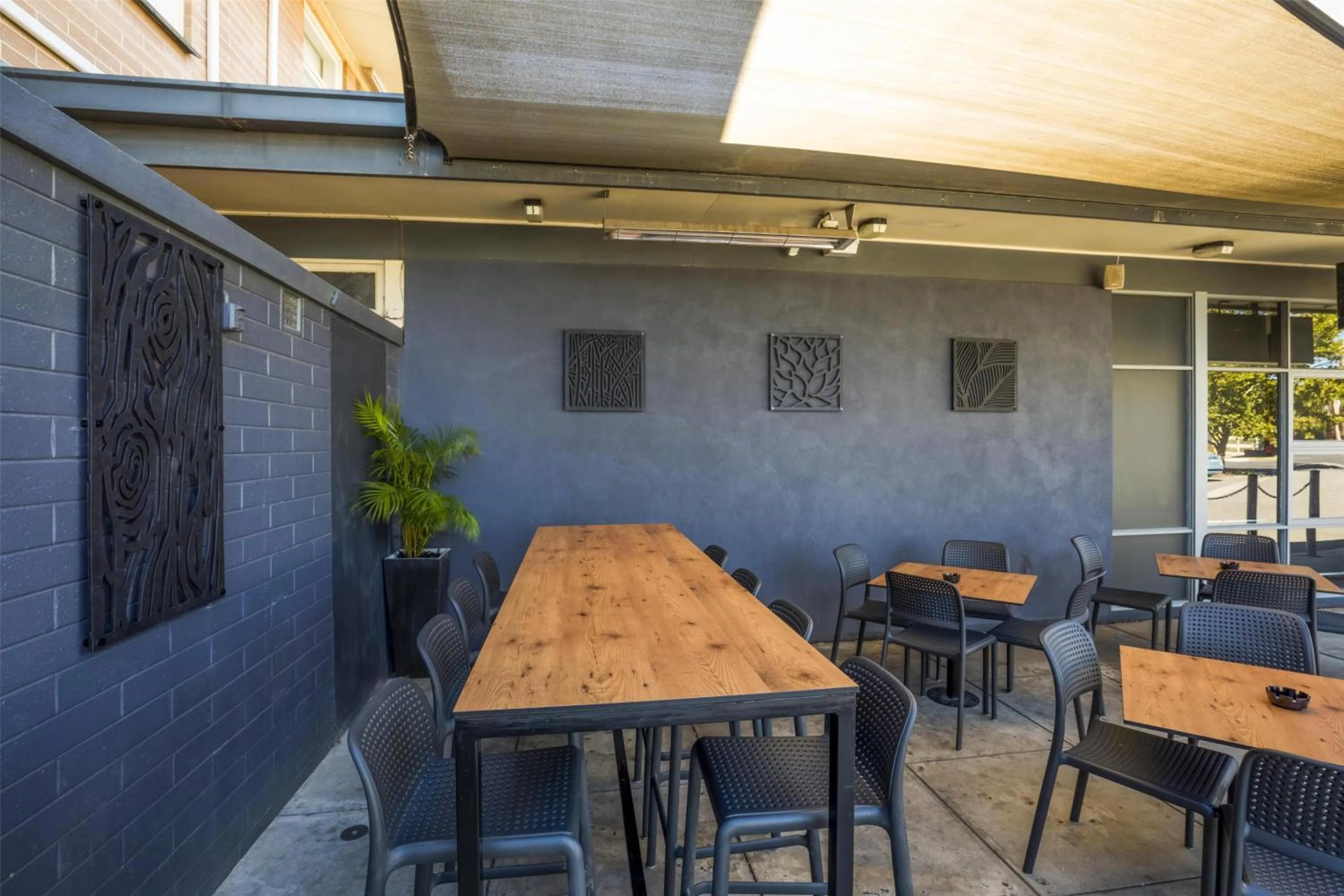 Seating area in Nightcap at Hendon Hotel