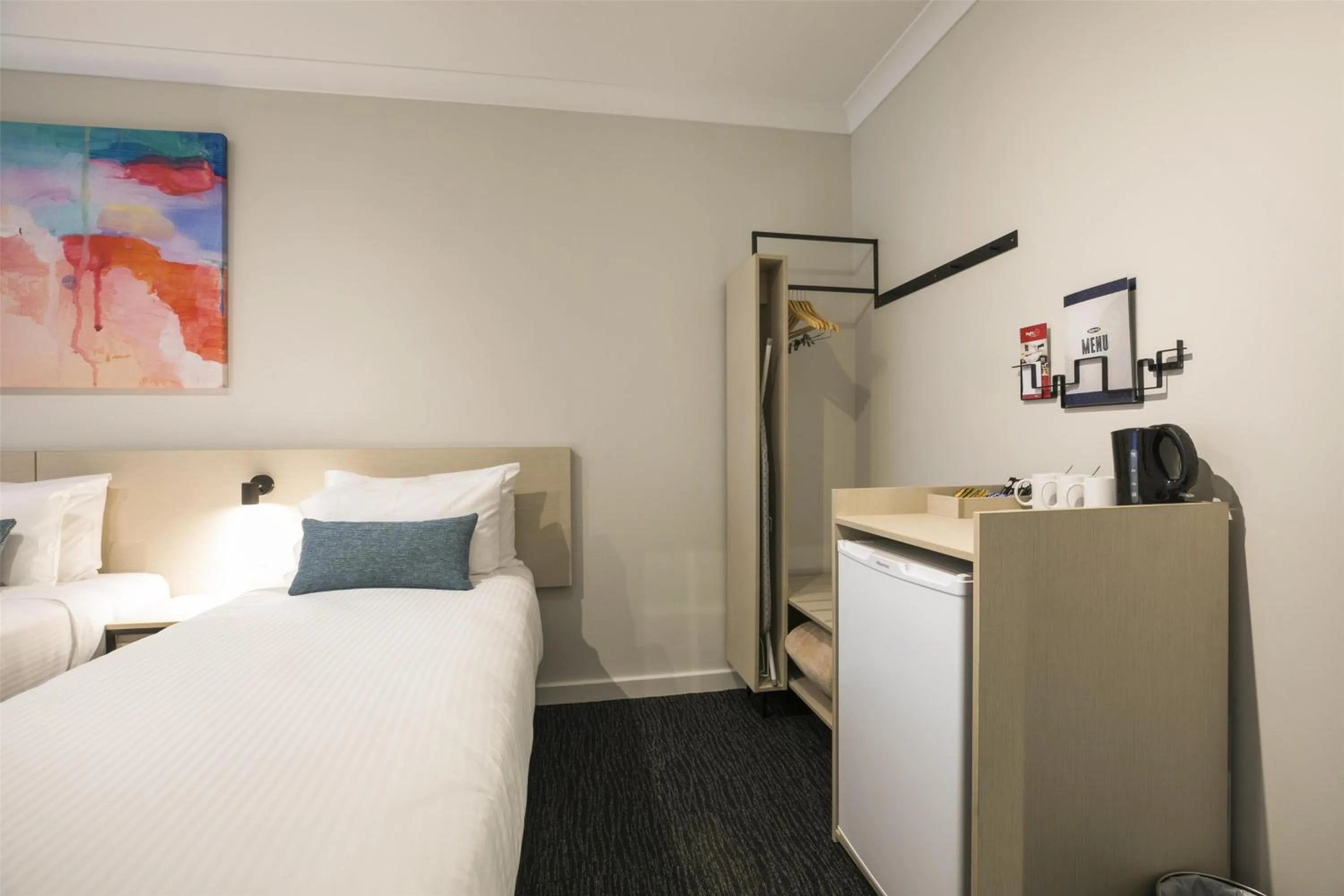 Bedroom, Bed in Nightcap at Playford Tavern