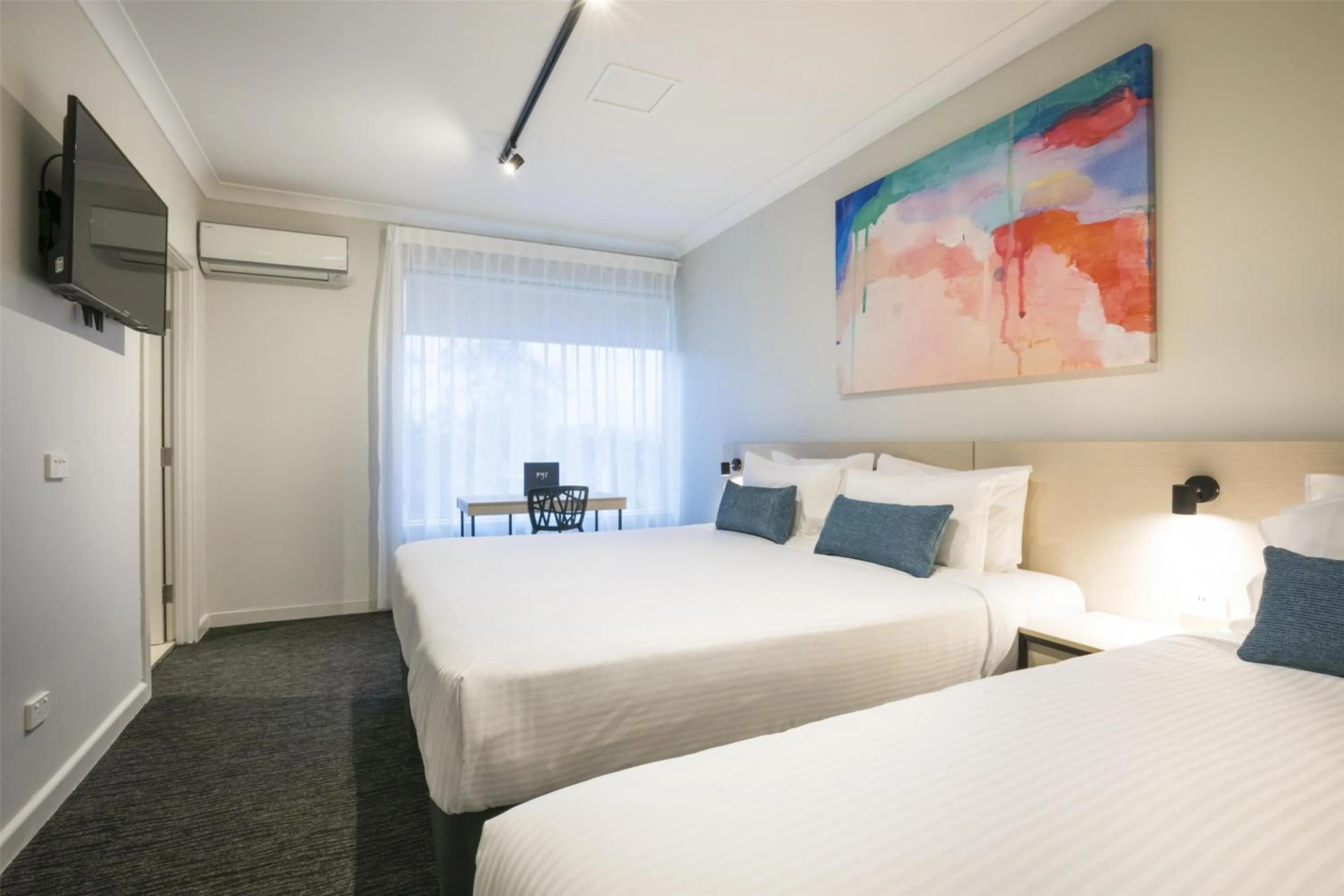 Bedroom, Bed in Nightcap at Playford Tavern