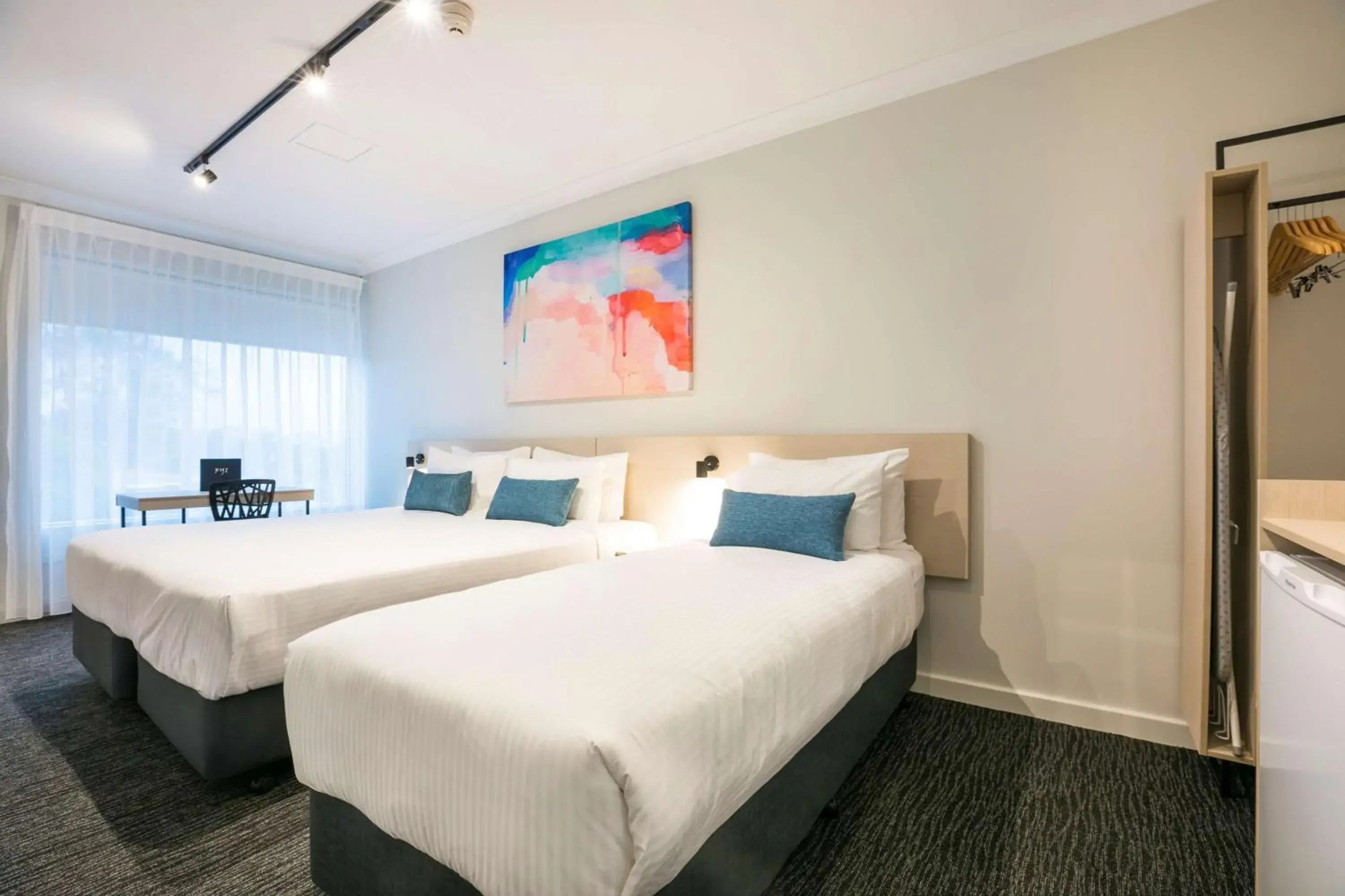 Bedroom, Bed in Nightcap at Playford Tavern Bedroom, Bed in Nightcap at Playford Tavern