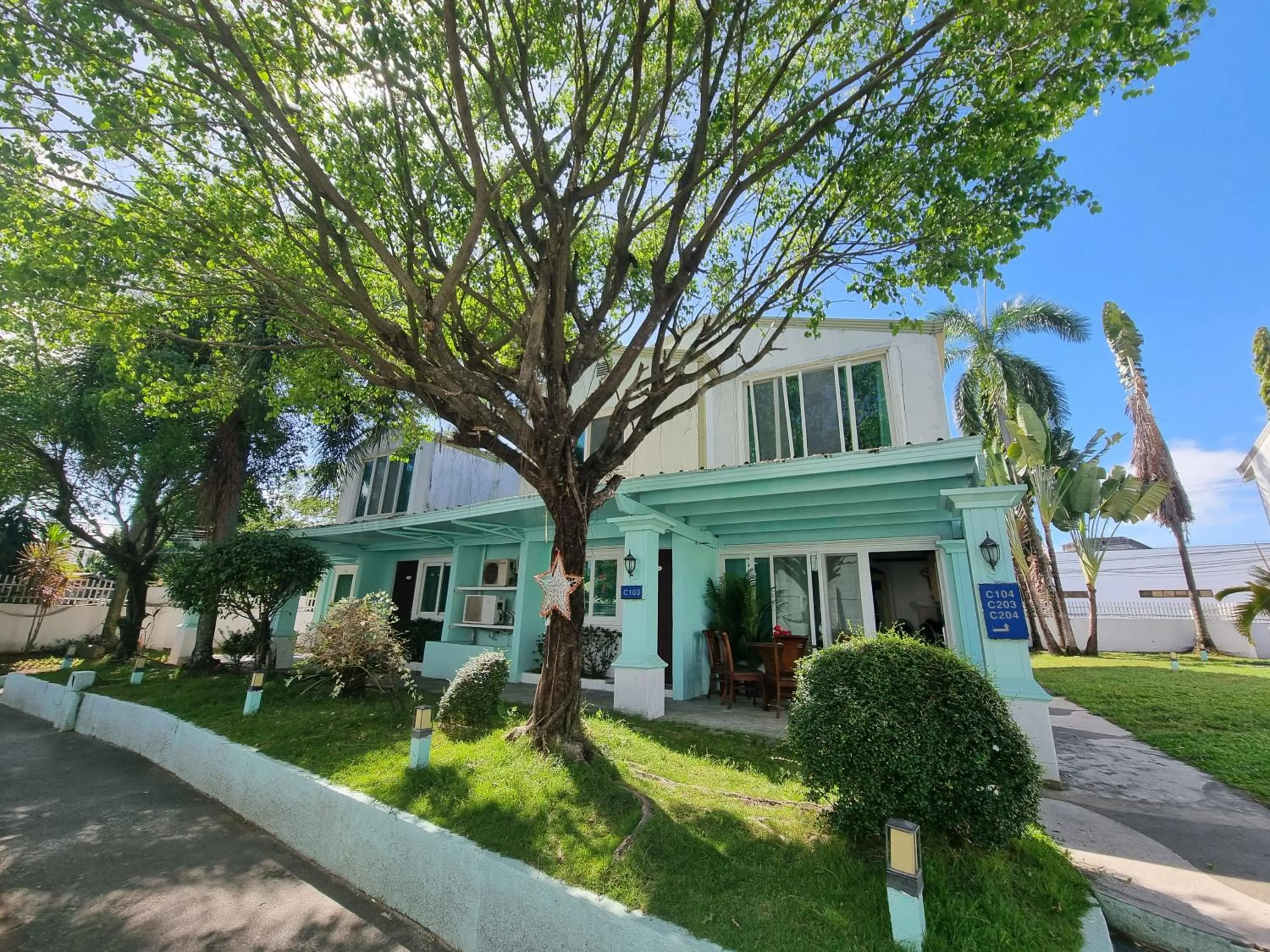 Property building in Asian Greenville Hotel and Resort