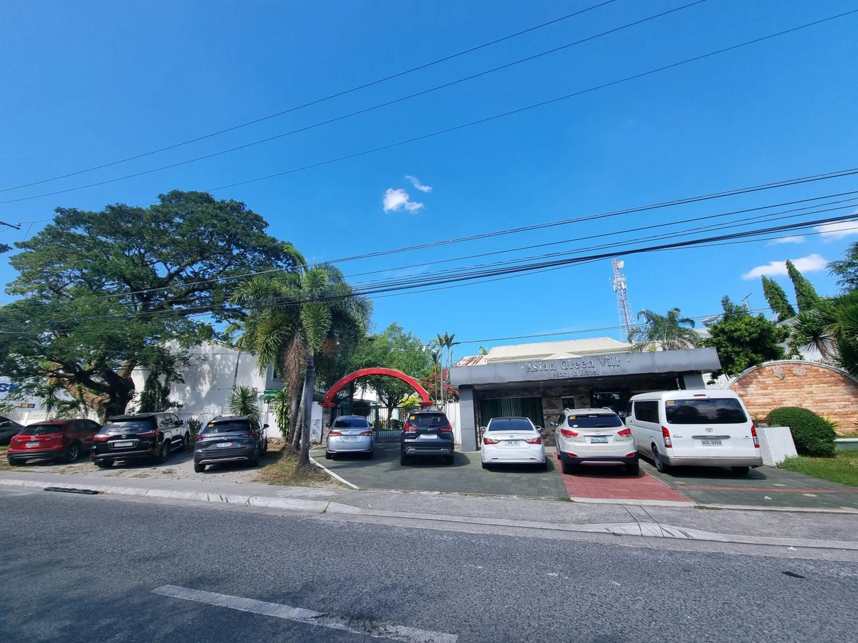 Property building in Asian Greenville Hotel and Resort