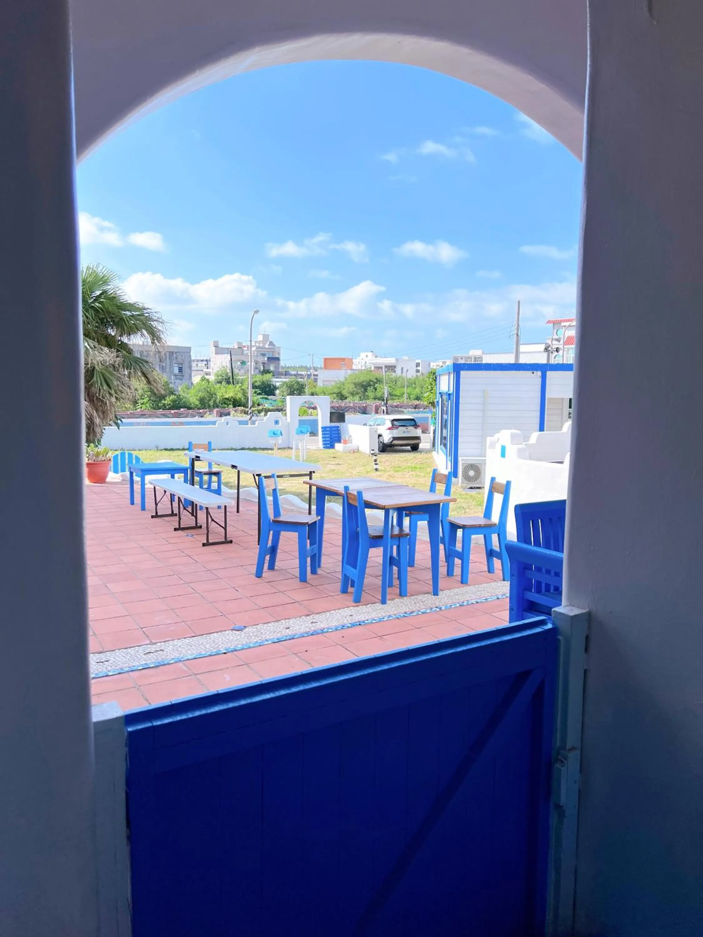 Balcony/Terrace in Greek Frontier Villa