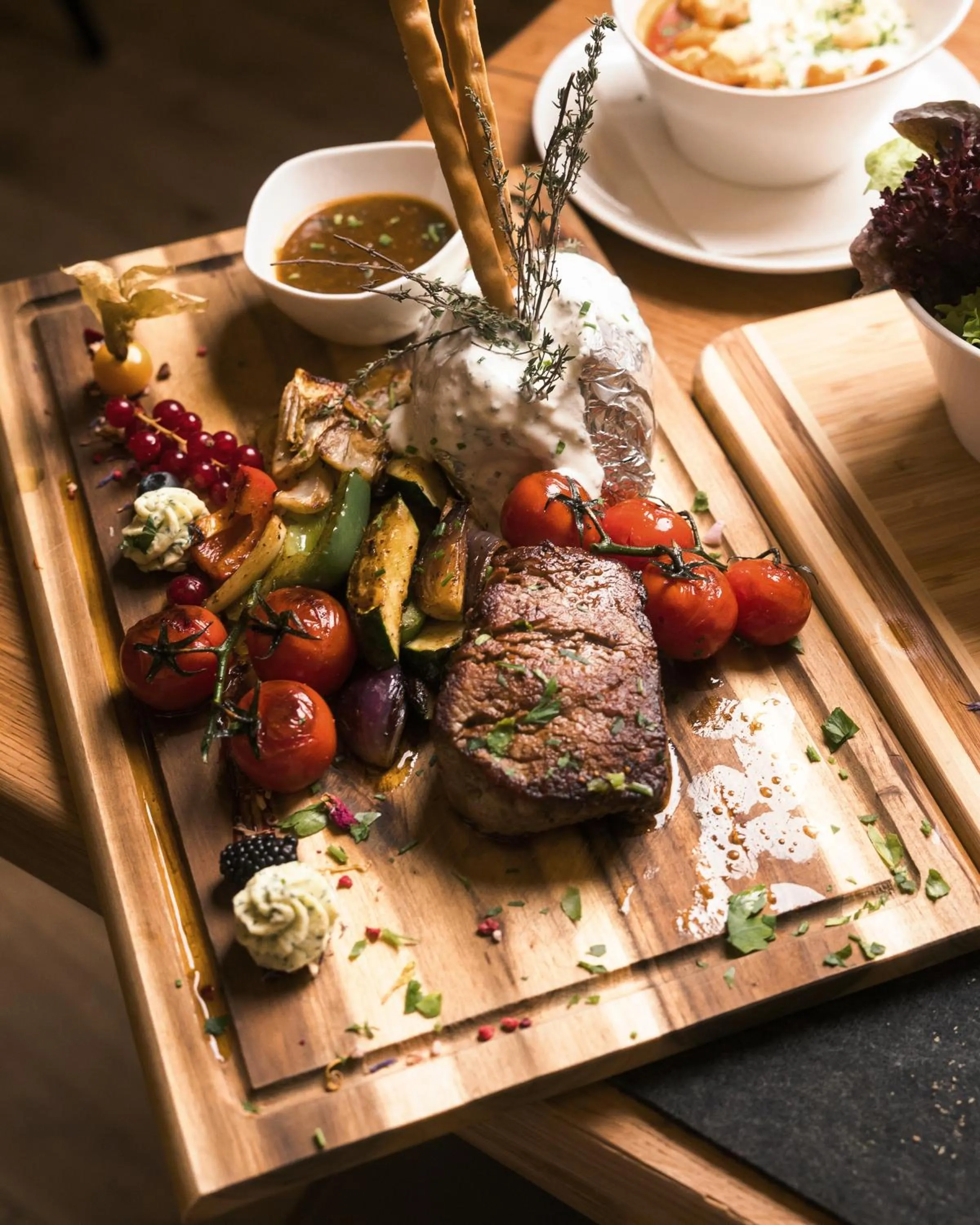 Restaurant/places to eat in Hotel DAS SAAL