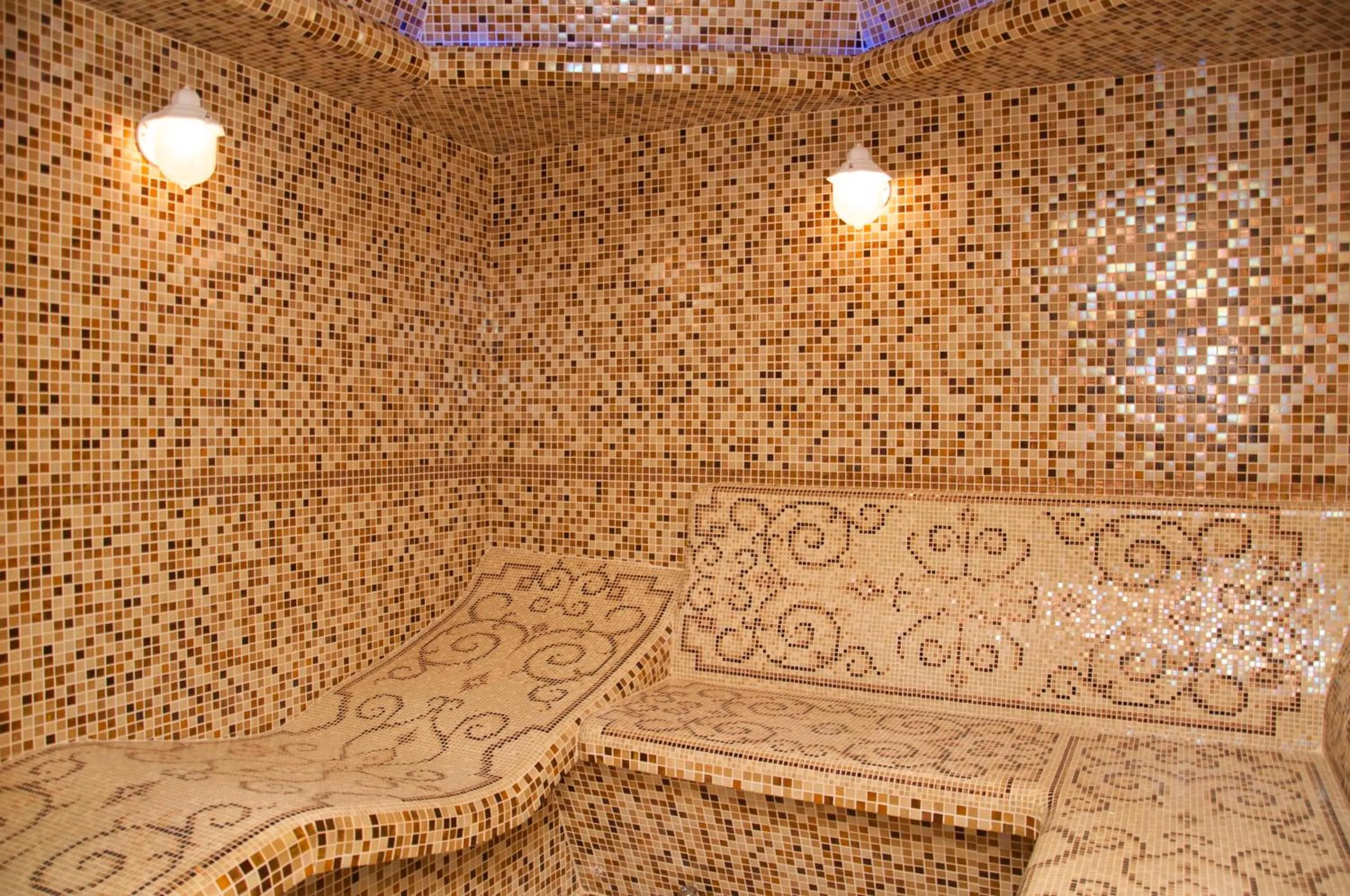 Steam room in Design Hotel Skopeli