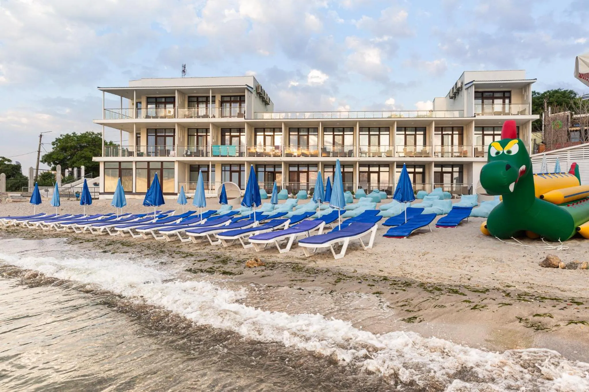 Property building in Design Hotel Skopeli