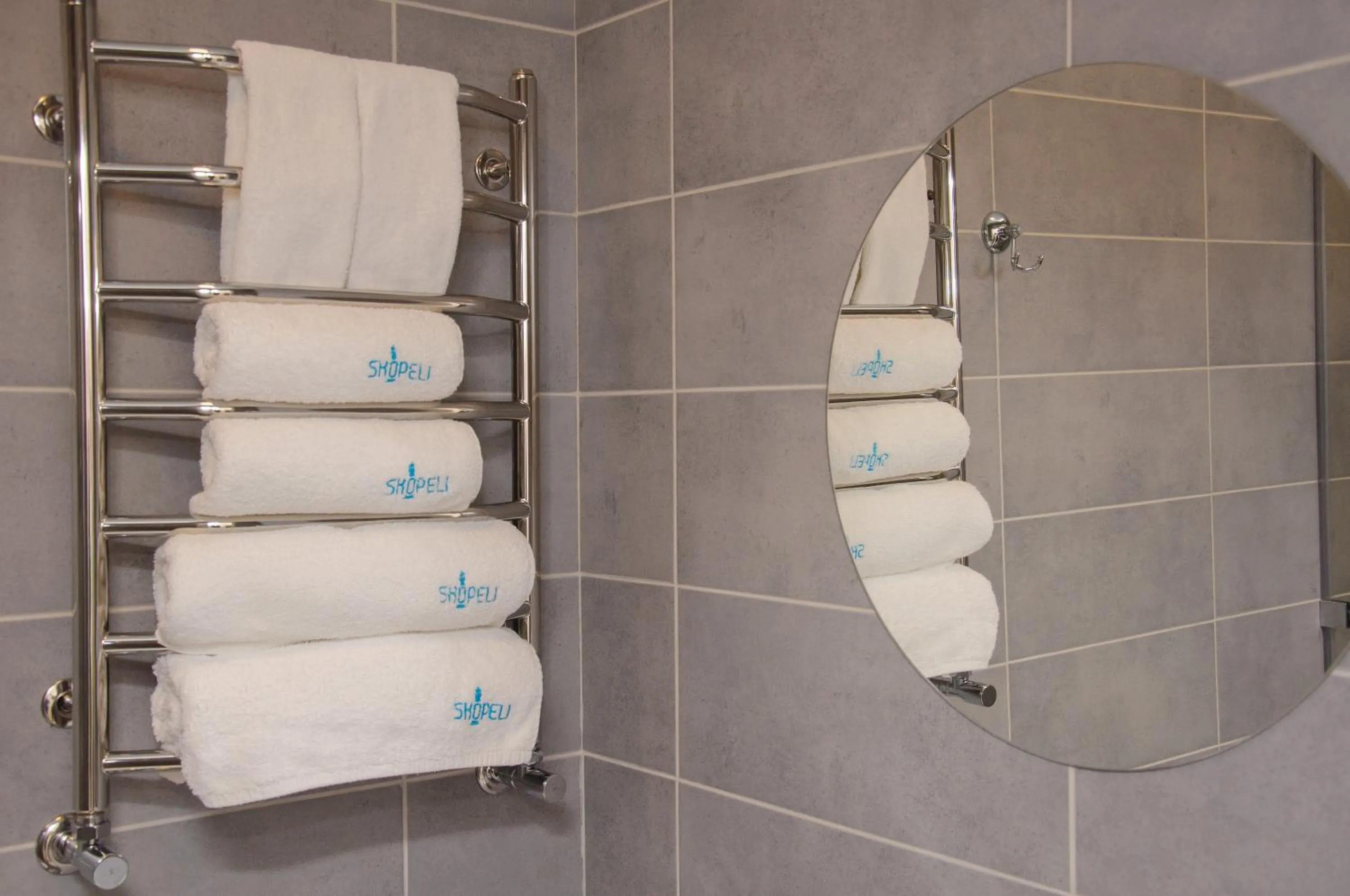 Decorative detail in Design Hotel Skopeli