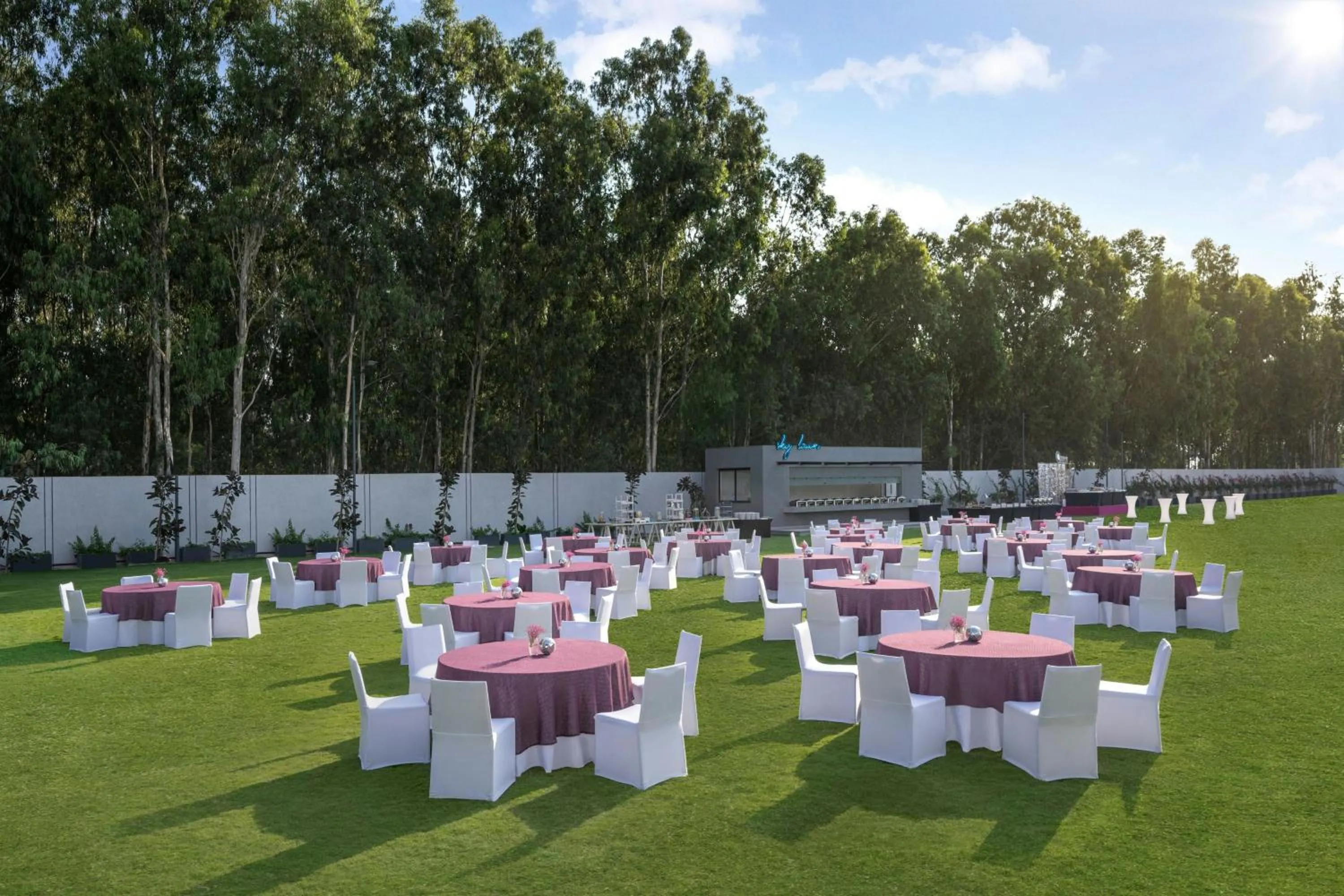 Meeting/conference room in Moxy Bengaluru Airport Prestige Tech Cloud