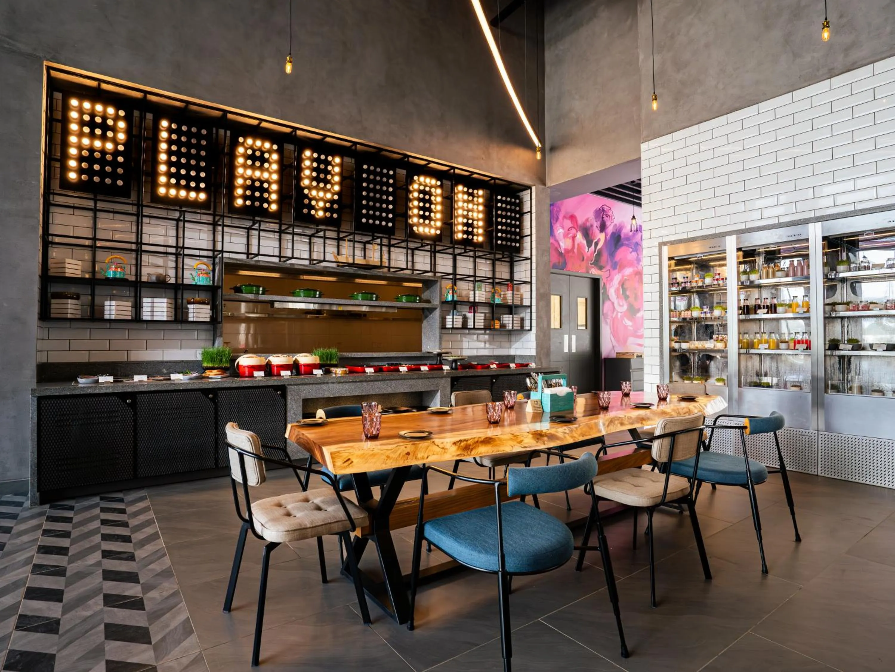 Restaurant/places to eat in Moxy Bengaluru Airport Prestige Tech Cloud