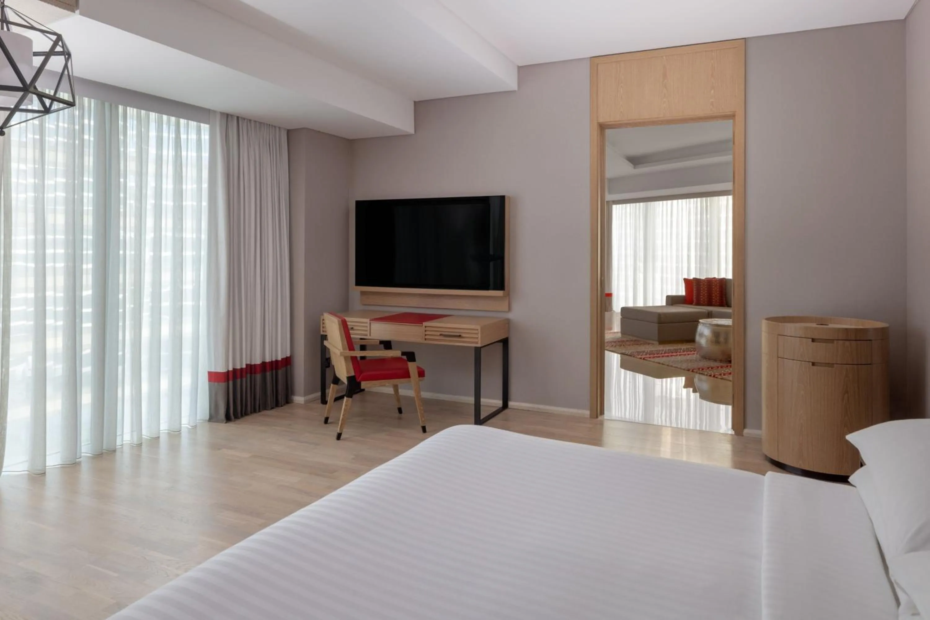 Bedroom, Bed in Marriott Marquis Dubai Creek