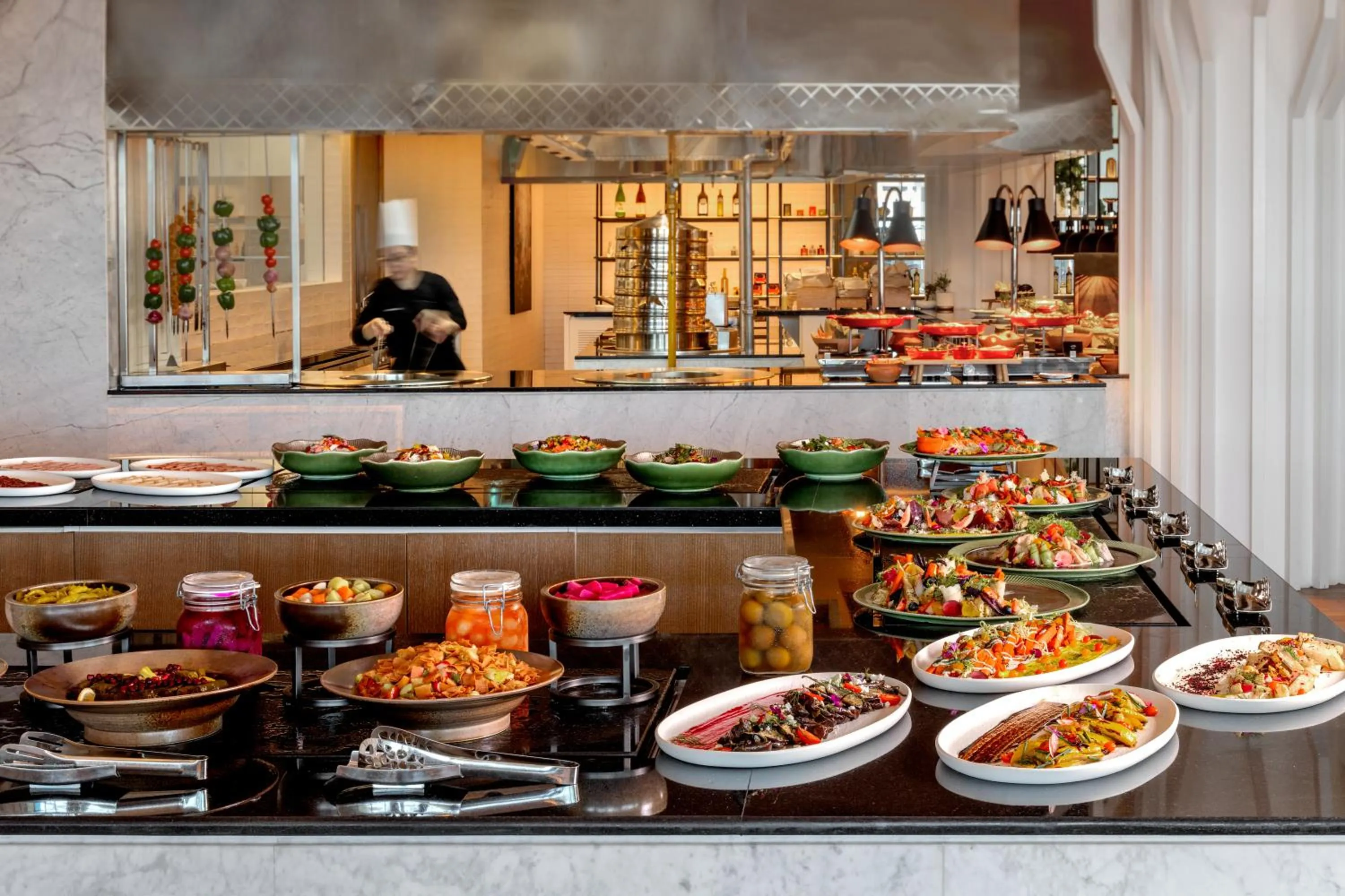 Breakfast in Marriott Marquis Dubai Creek