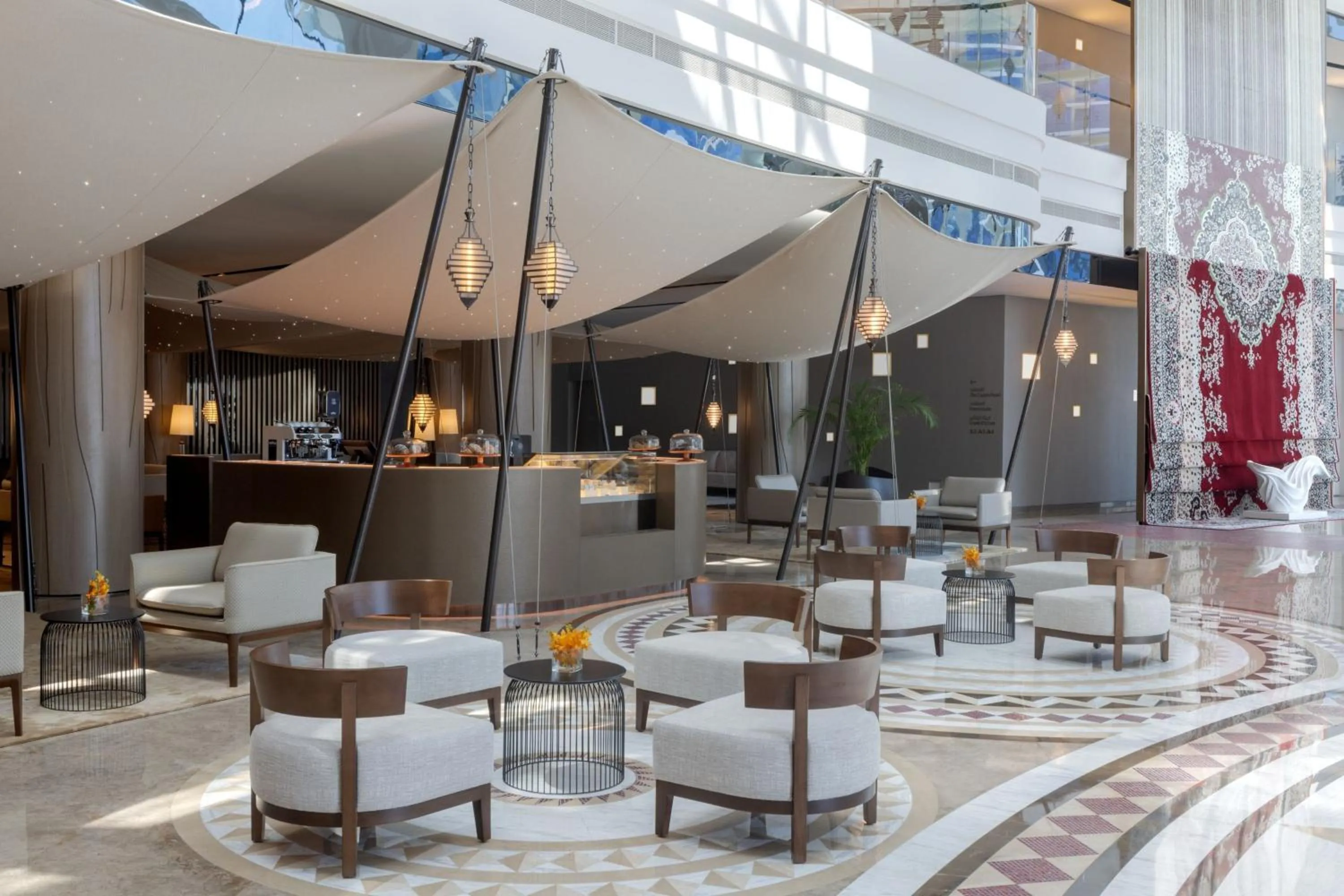 Restaurant/places to eat in Marriott Marquis Dubai Creek