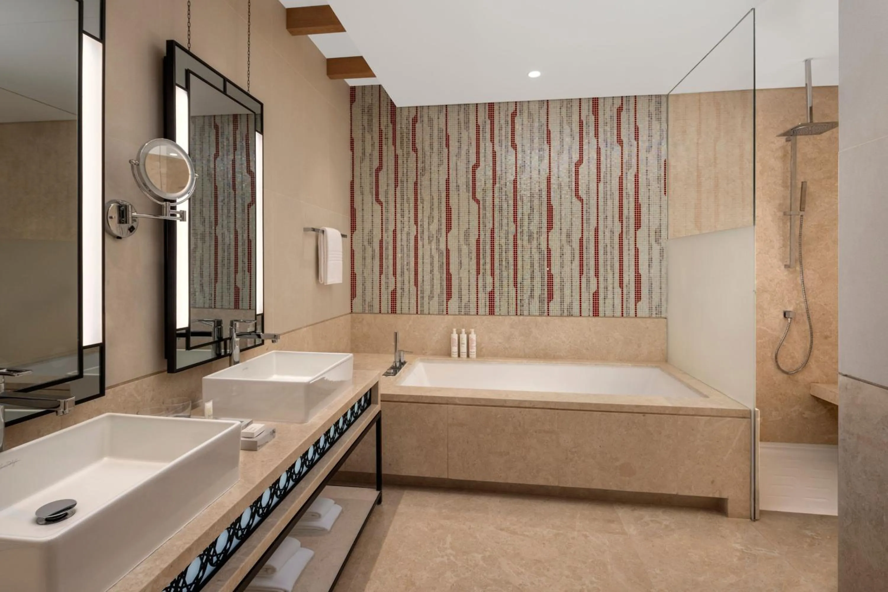 Bathroom in Marriott Marquis Dubai Creek