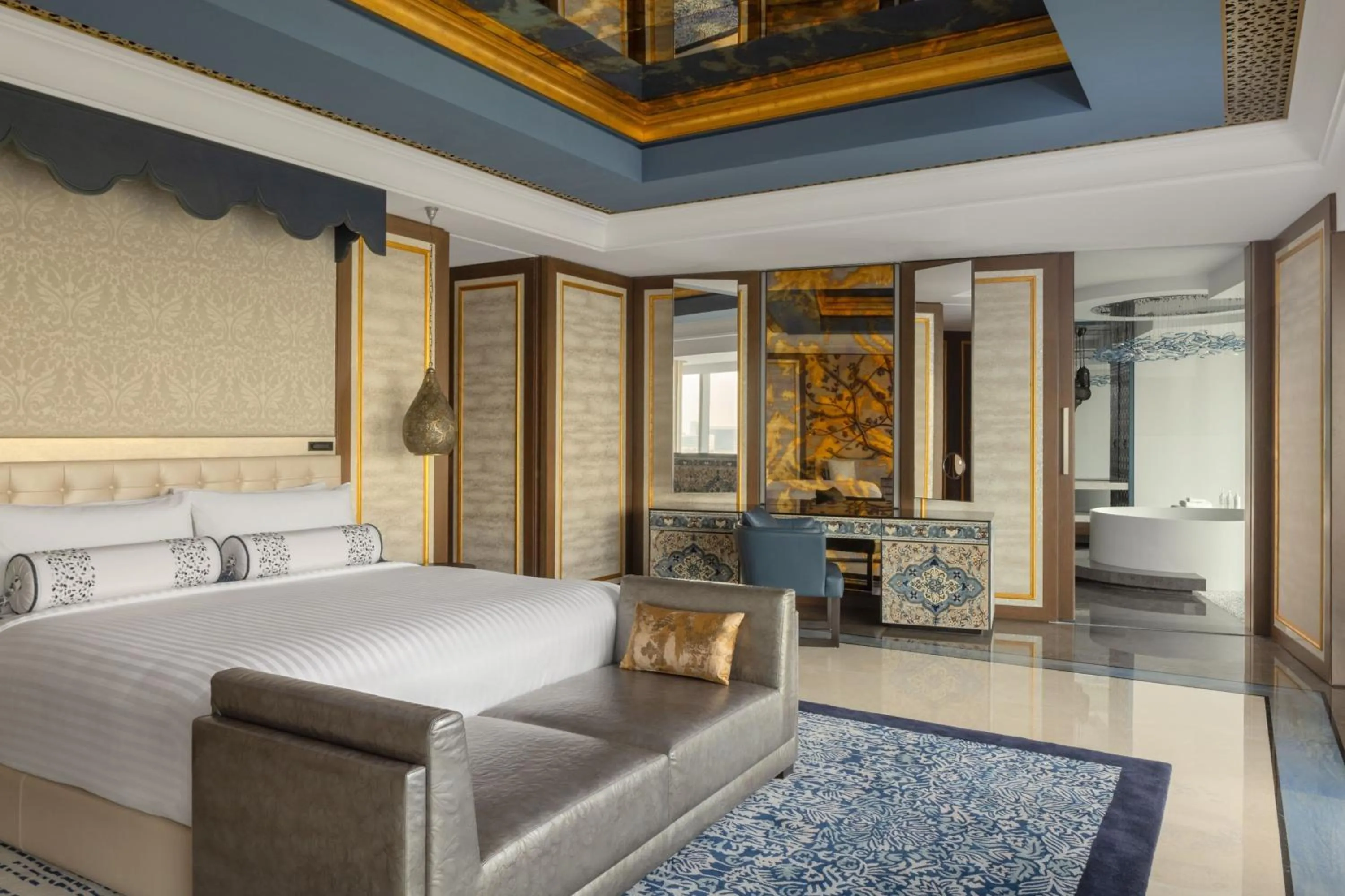 Photo of the whole room, Bed in Marriott Marquis Dubai Creek