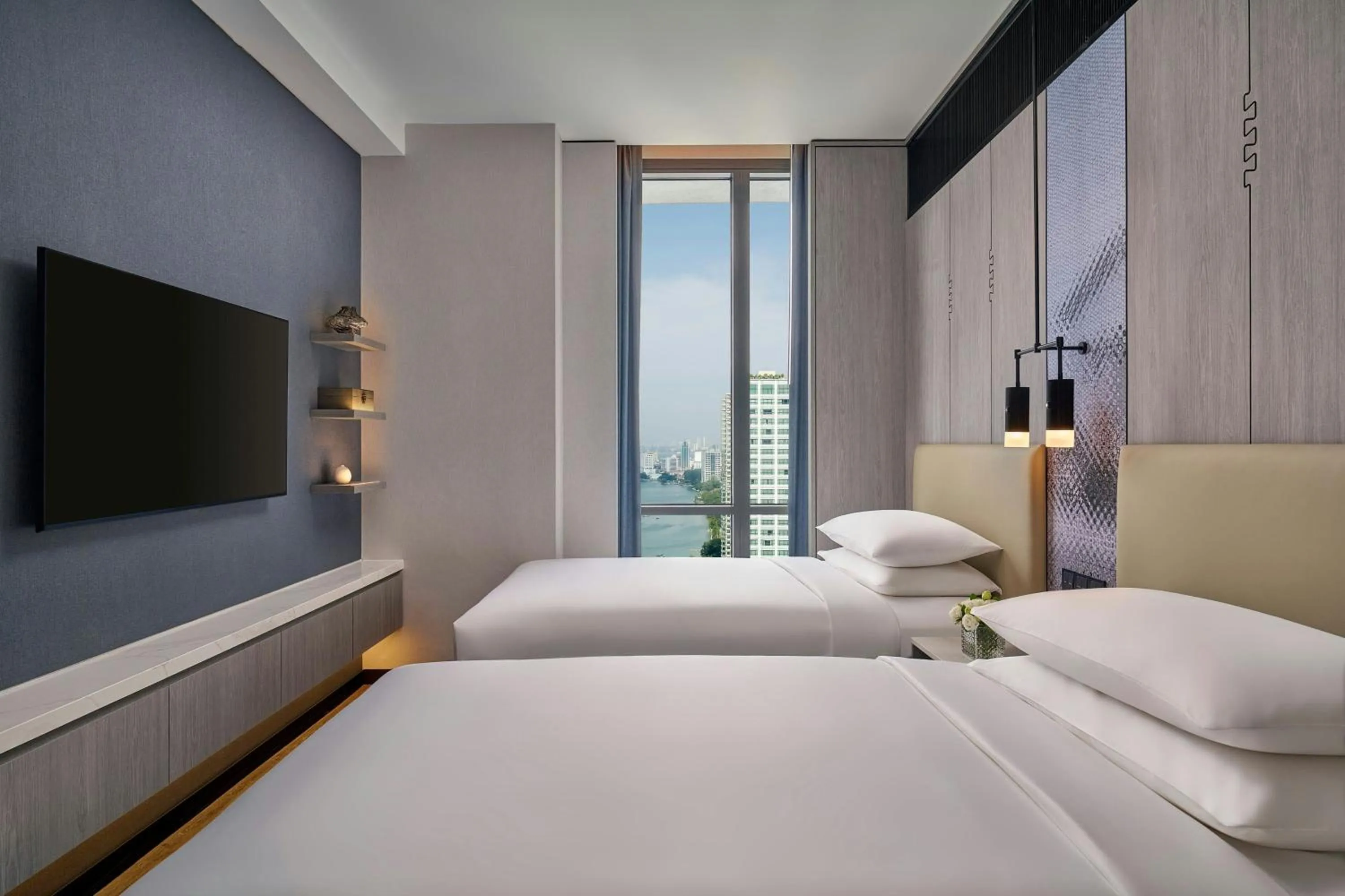 Bedroom, Bed in Penang Marriott Hotel