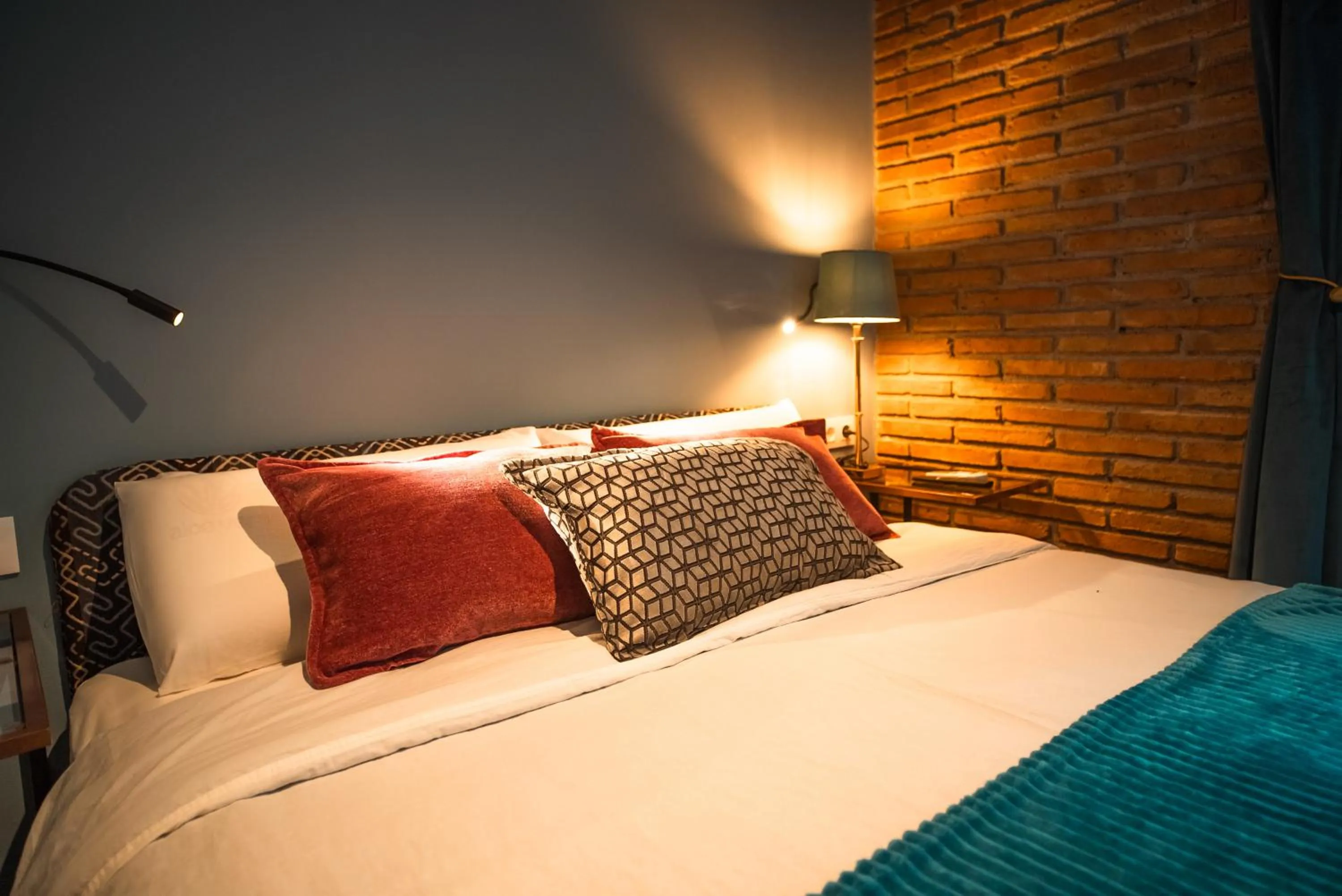 Bed in Hotel Lincoln Lounge