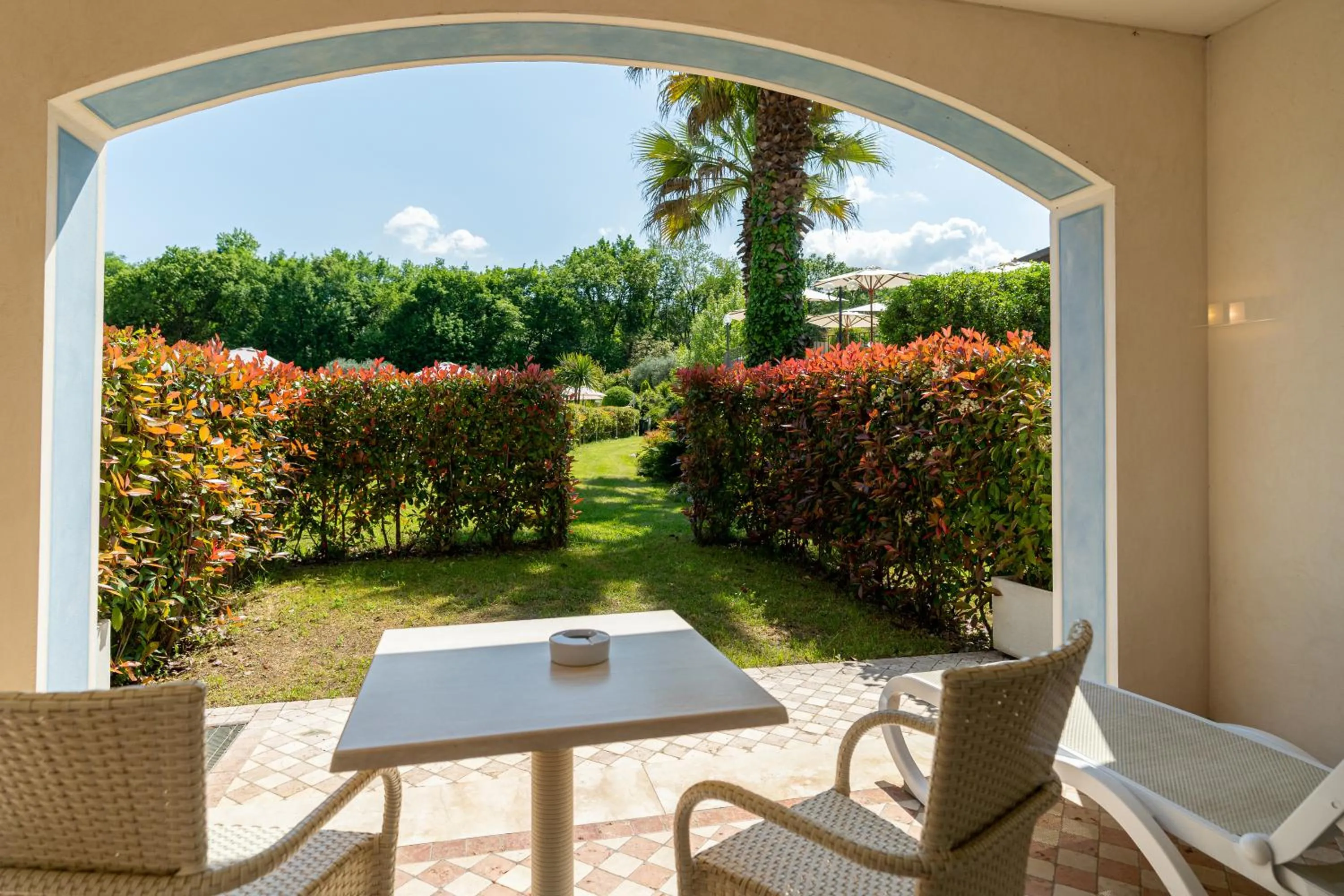Patio in Monastero Resort & Spa - Garda Lake Collection