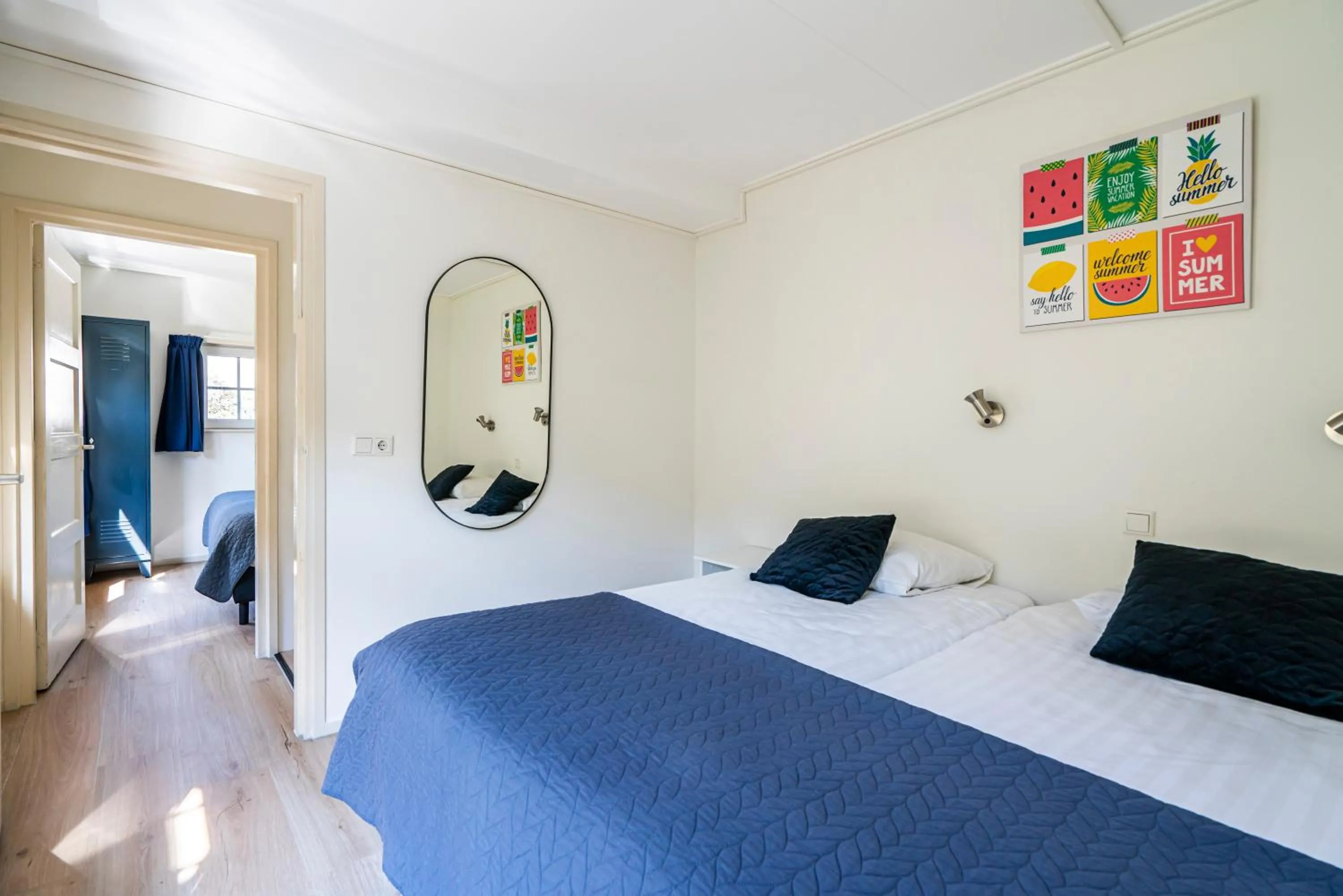 Bed in Duinhotel Haga