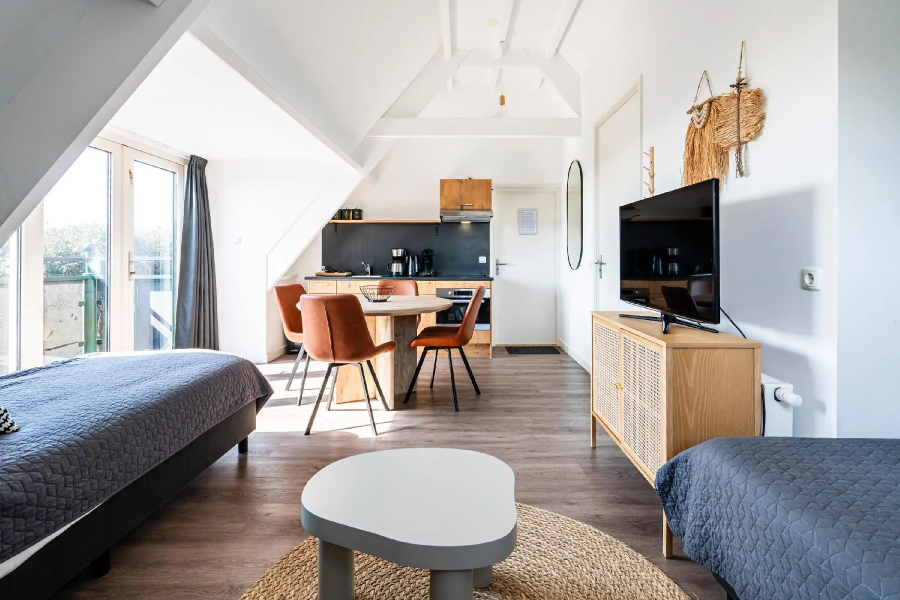 Bed in Duinhotel Haga