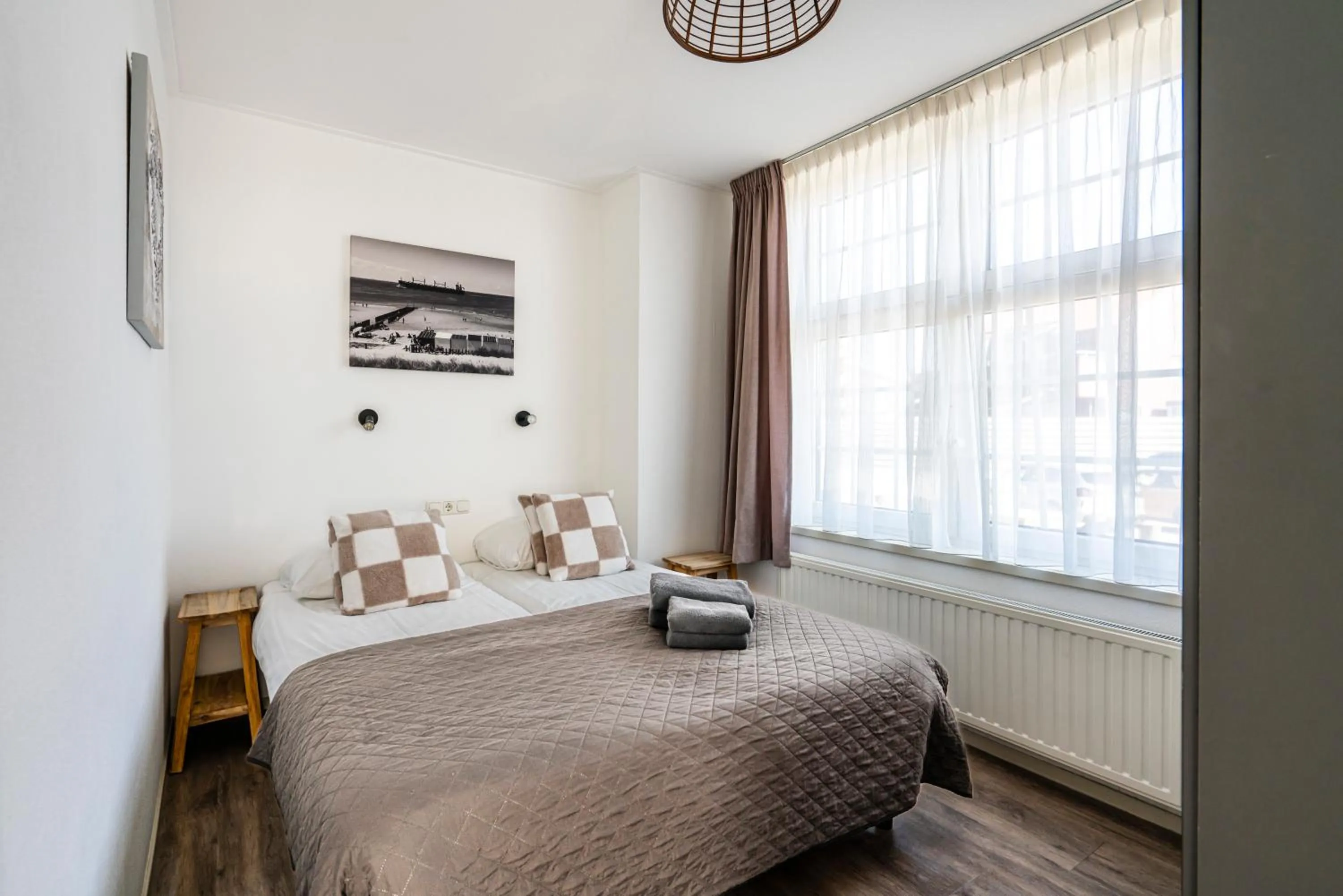 Bed in Duinhotel Haga