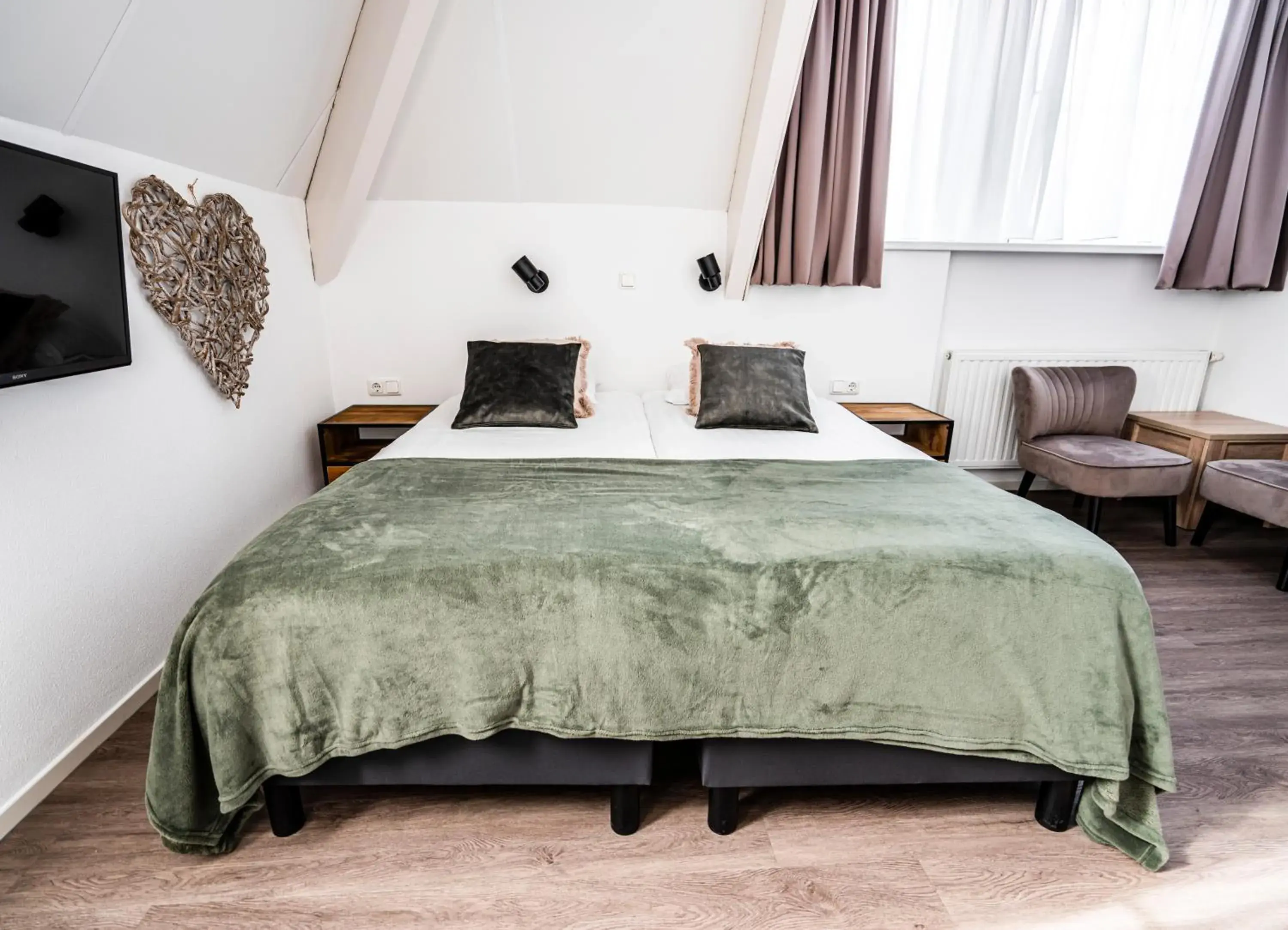 Twin Room Second Floor in Duinhotel Haga Twin Room Second Floor in Duinhotel Haga