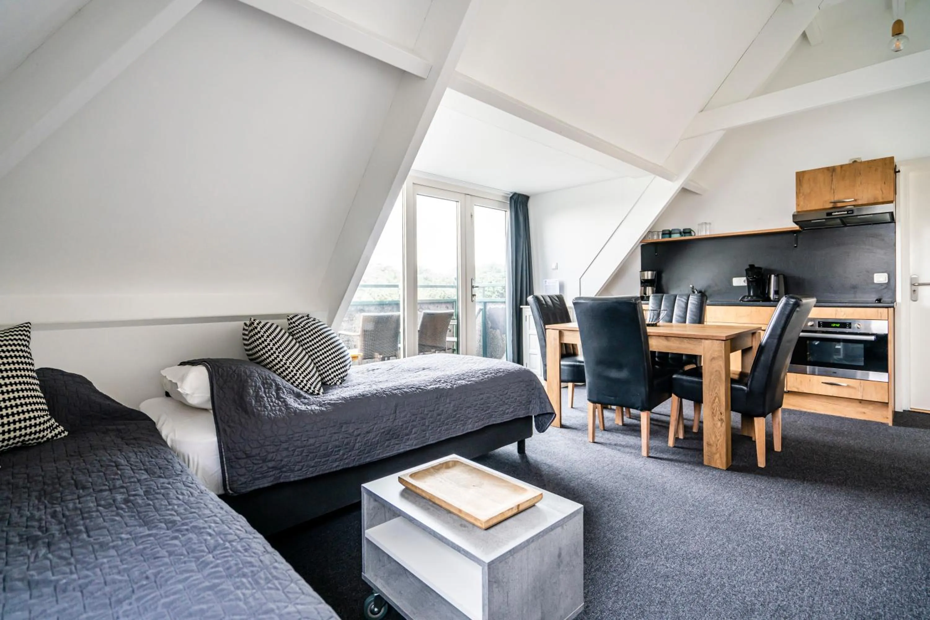 Studio with Balcony or Terrace (4 Adults) in Duinhotel Haga