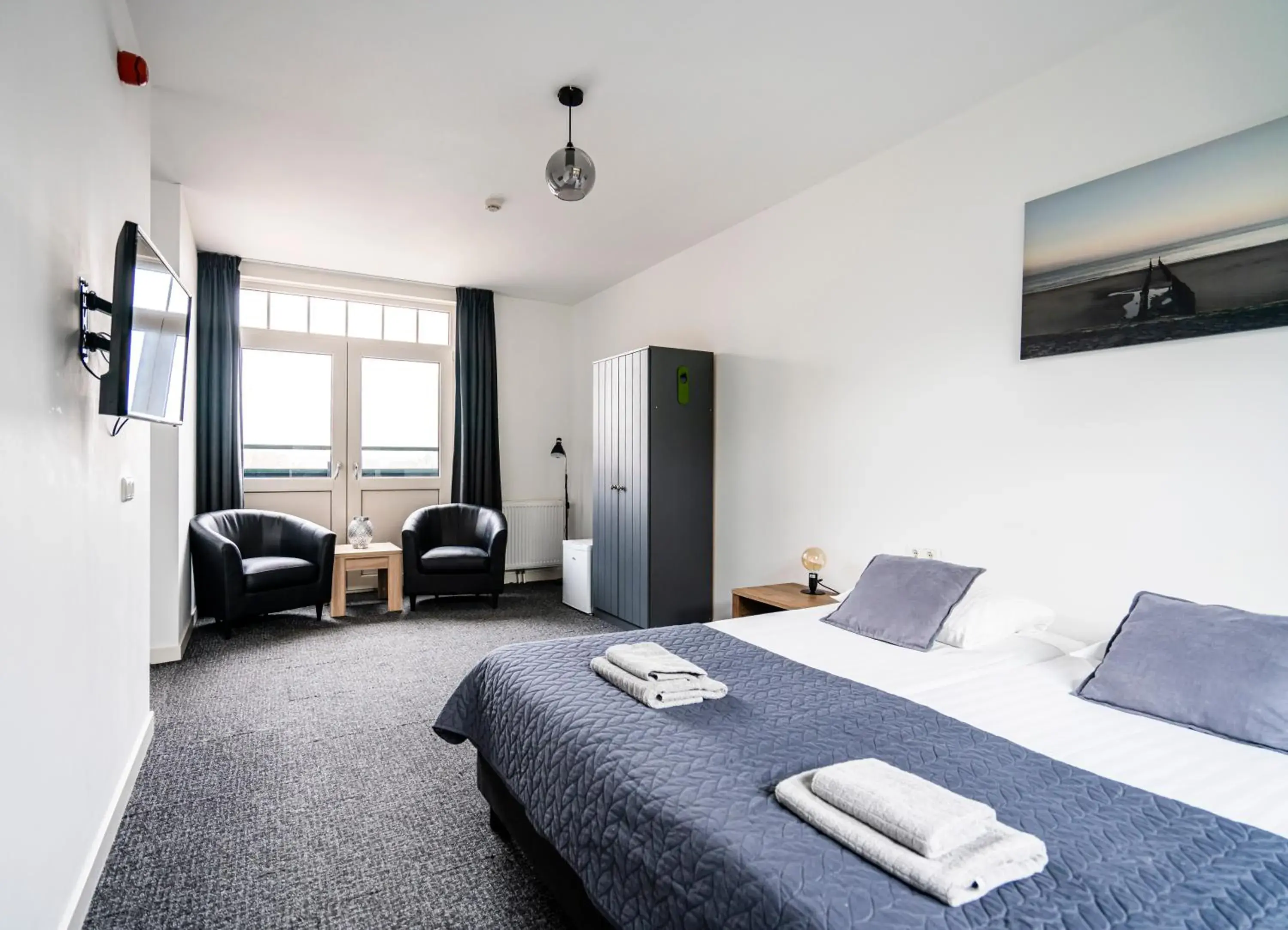 Standard Twin Room with Garden View in Duinhotel Haga Standard Twin Room with Garden View in Duinhotel Haga