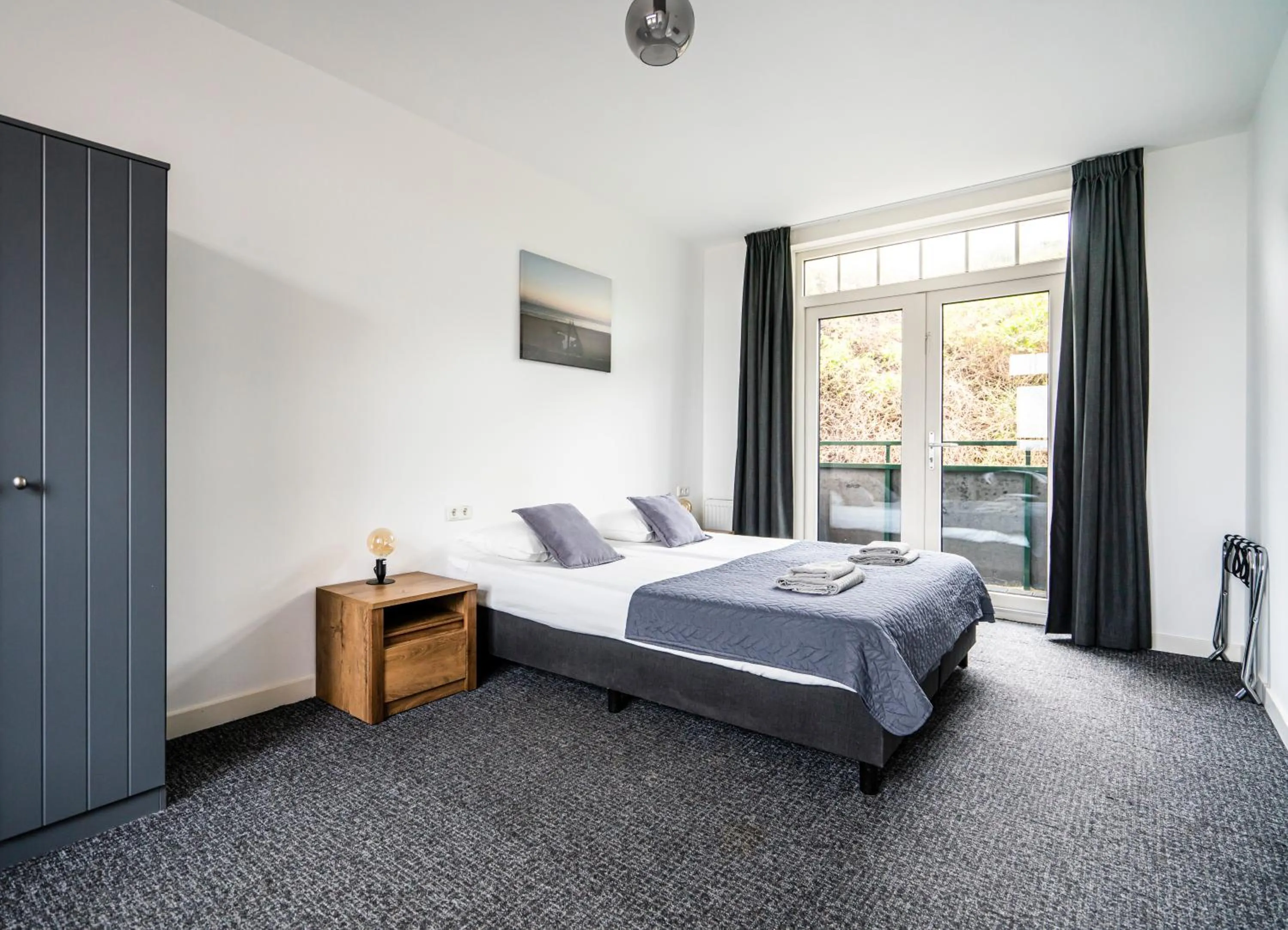 Standard Twin Room with Garden View in Duinhotel Haga