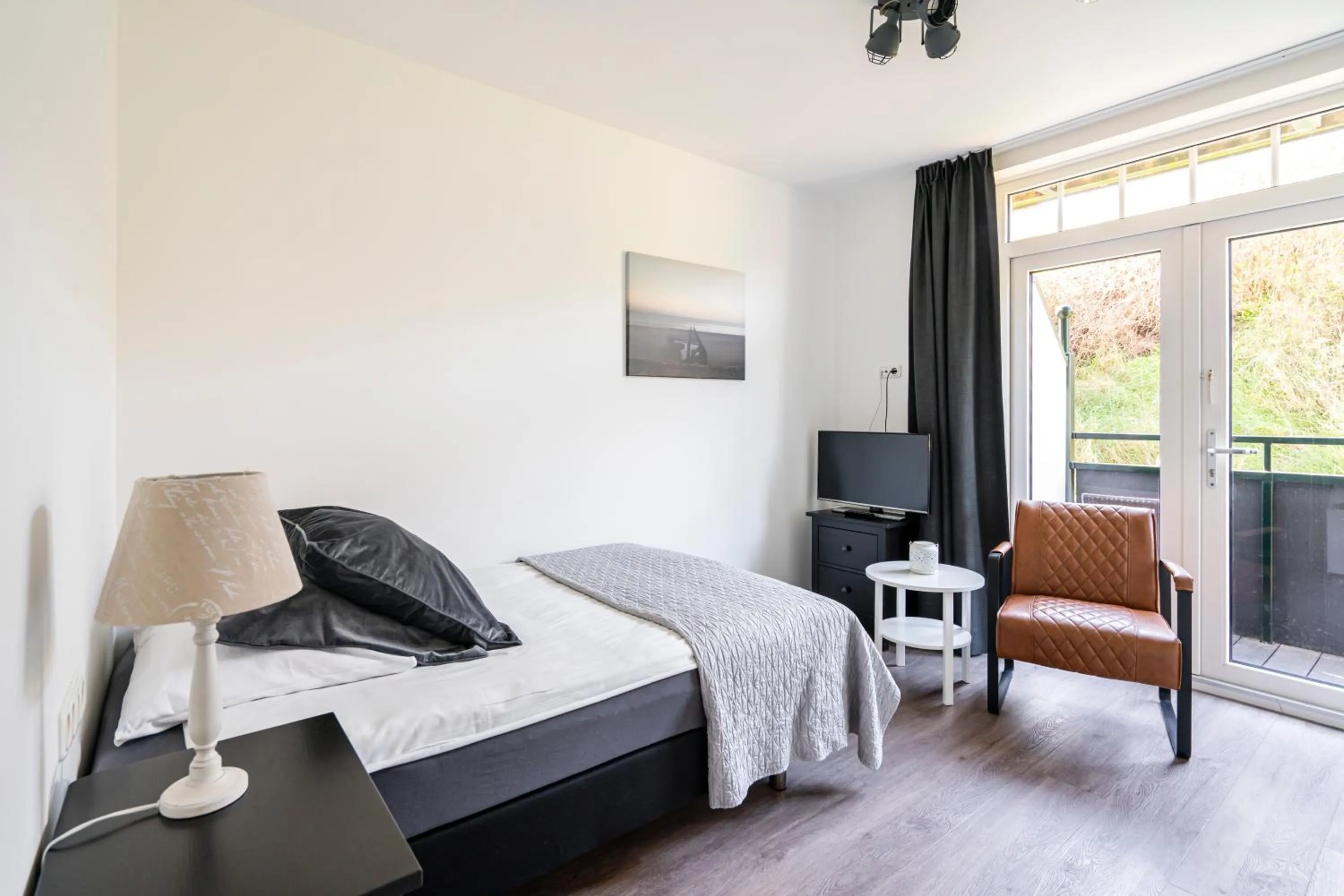 Bed in Duinhotel Haga