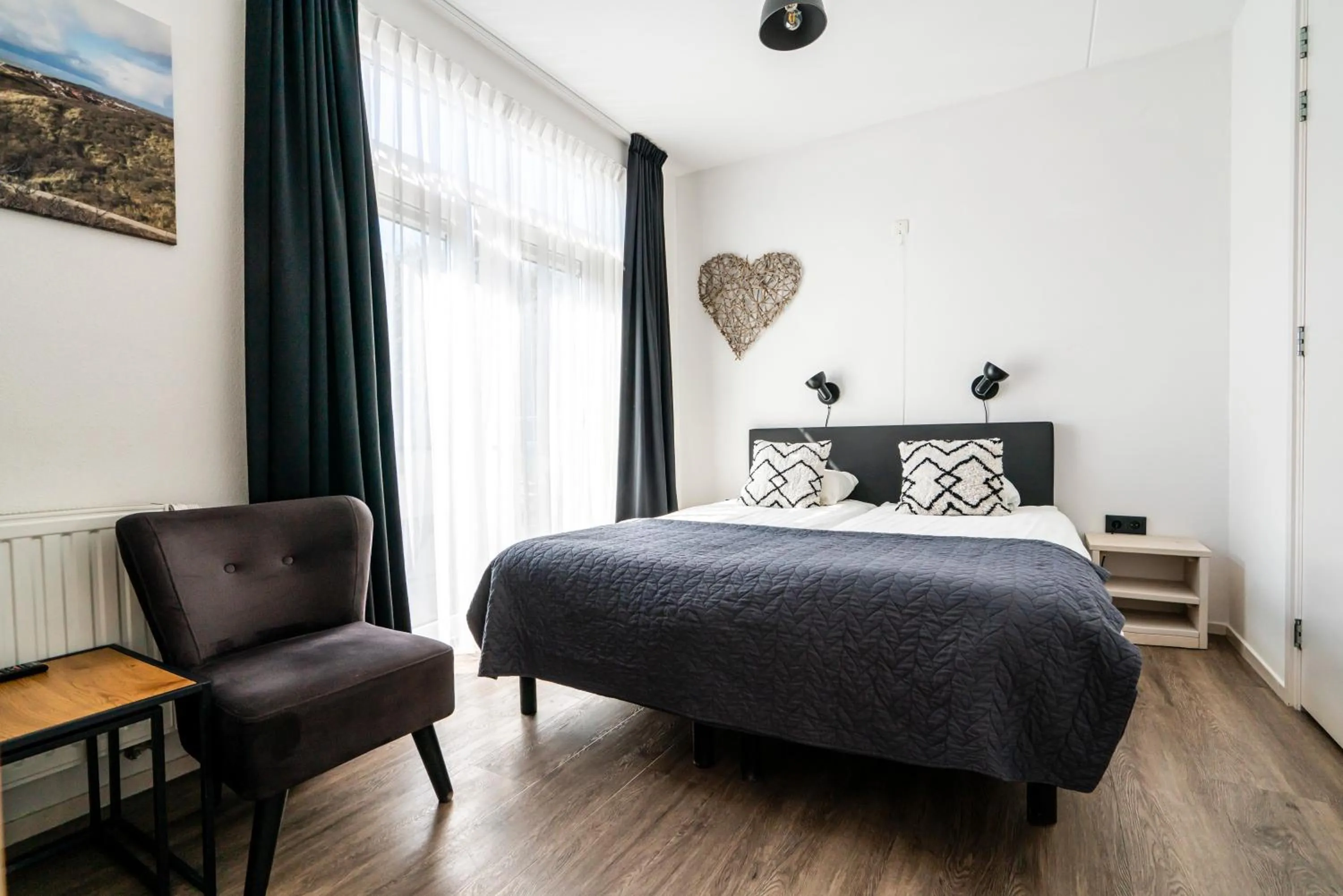 Bed in Duinhotel Haga