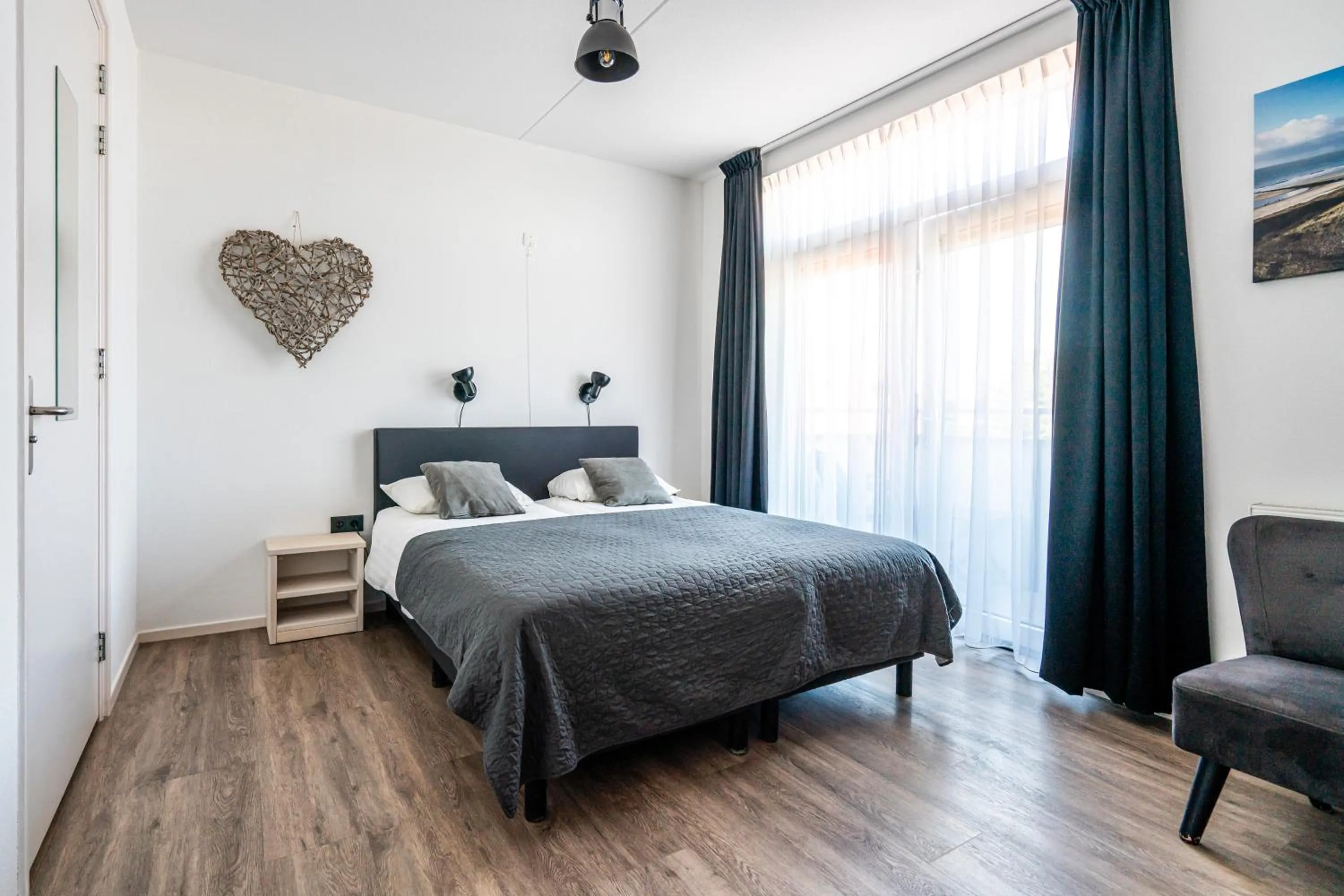 Bed in Duinhotel Haga