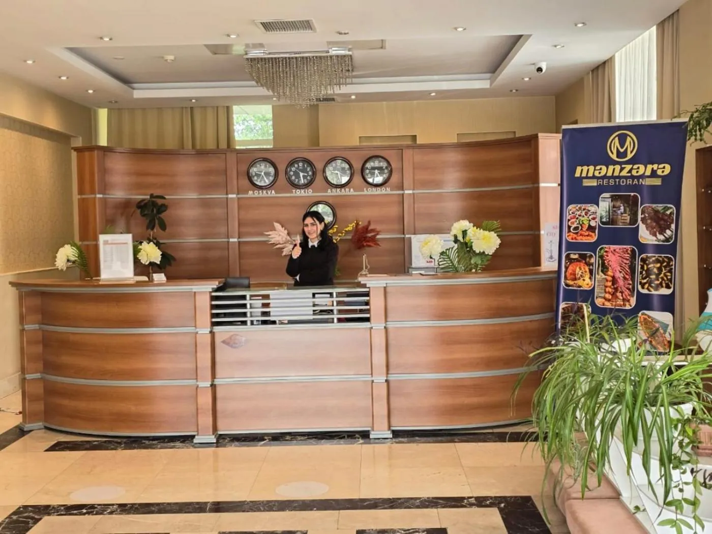 Lobby or reception in Gabala Tufandag City Hotel