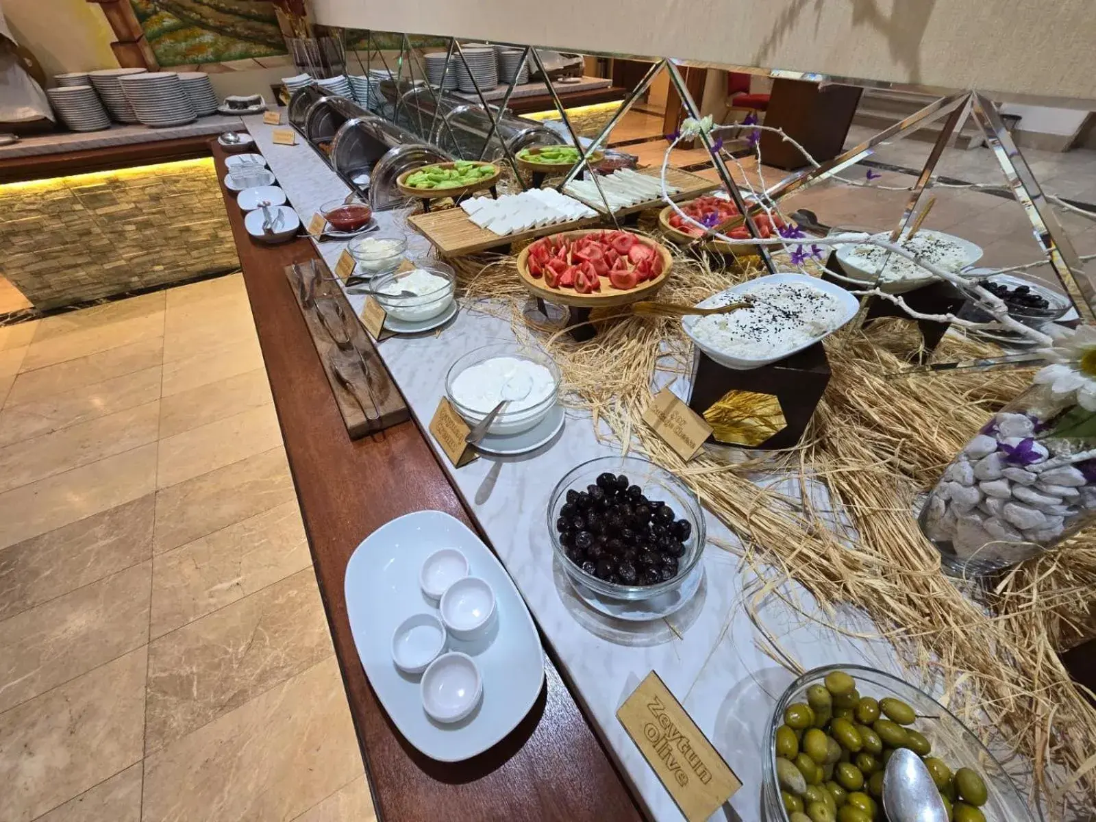 Buffet breakfast in Gabala Tufandag City Hotel Buffet breakfast in Gabala Tufandag City Hotel