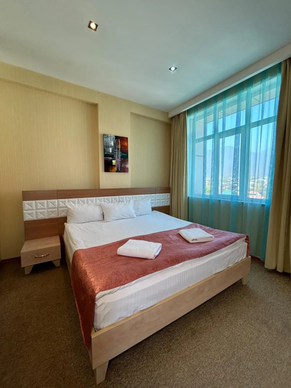 Bedroom, Bed in Gabala Tufandag City Hotel