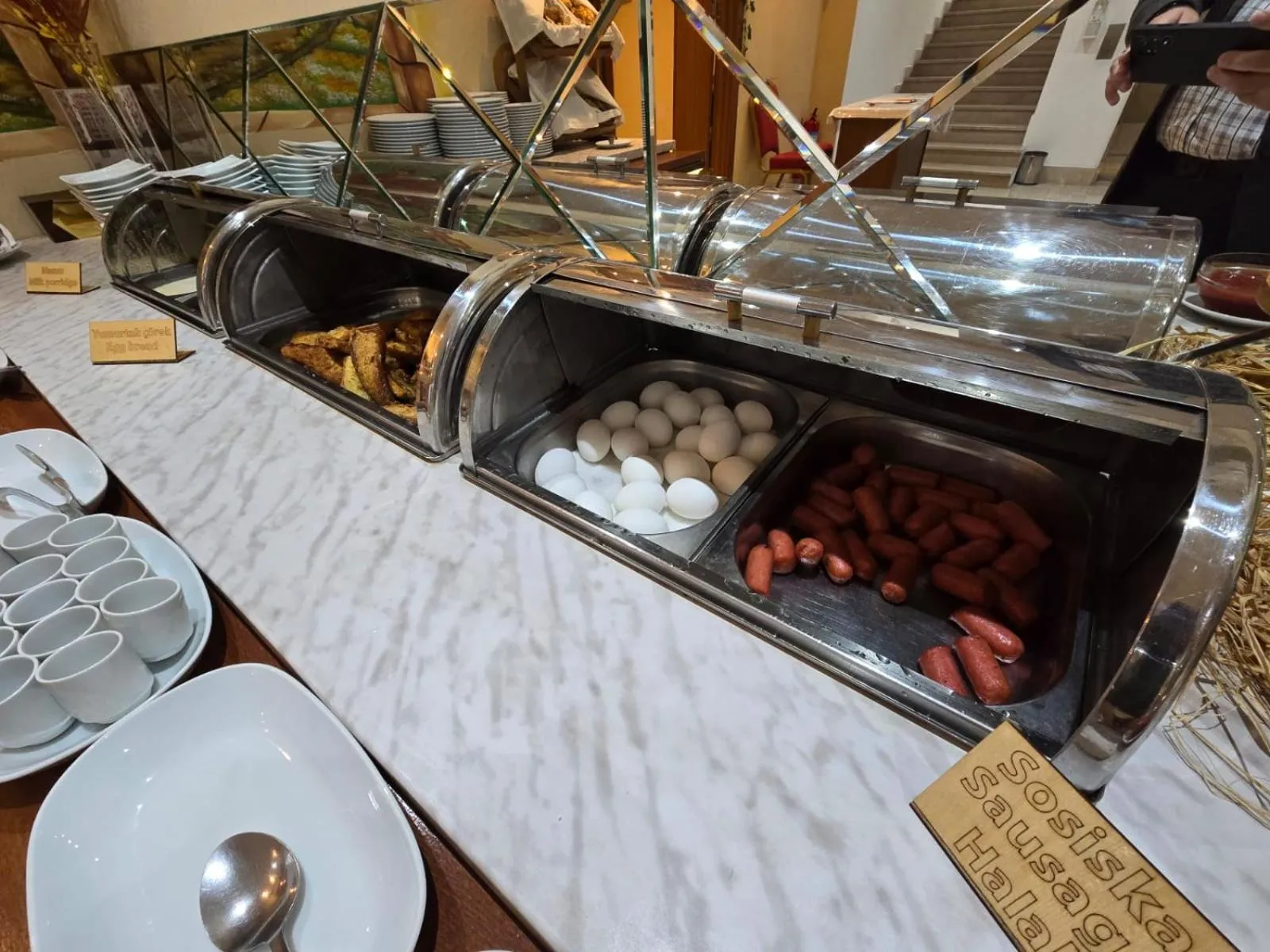 Buffet breakfast in Gabala Tufandag City Hotel