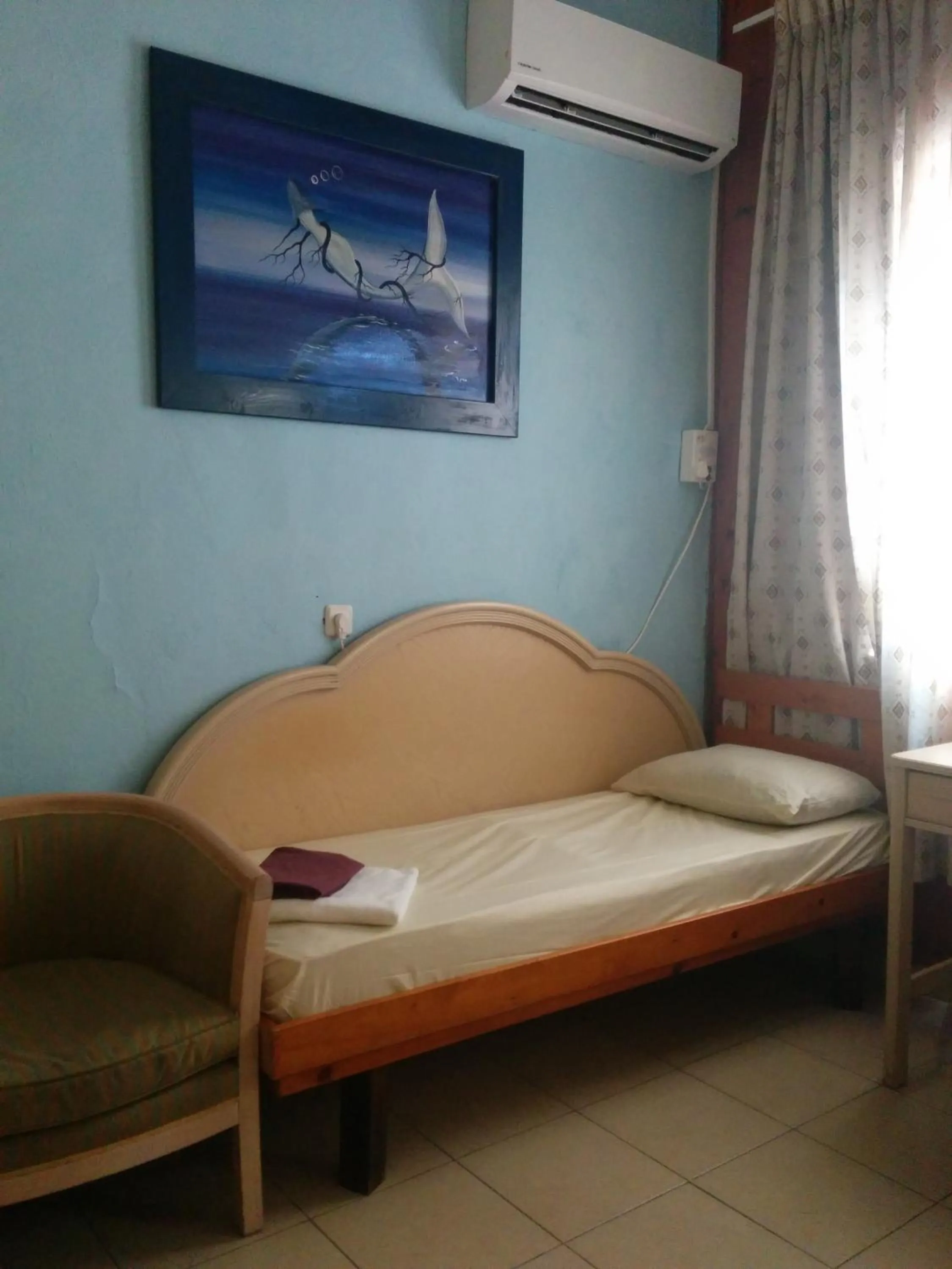 Bed in Ben Yehuda Hotel