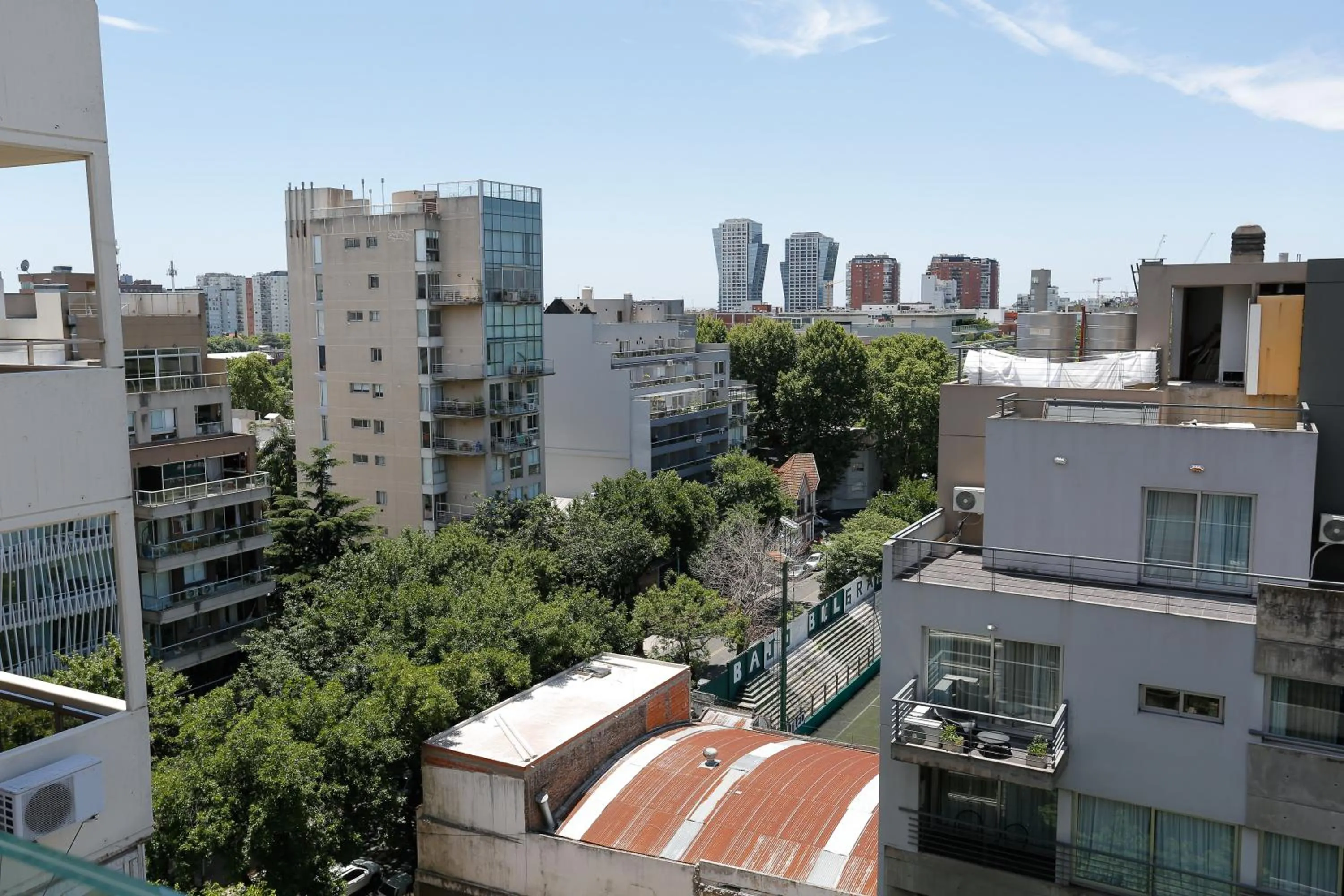 City view in OWN Belgrano Studios & Suites