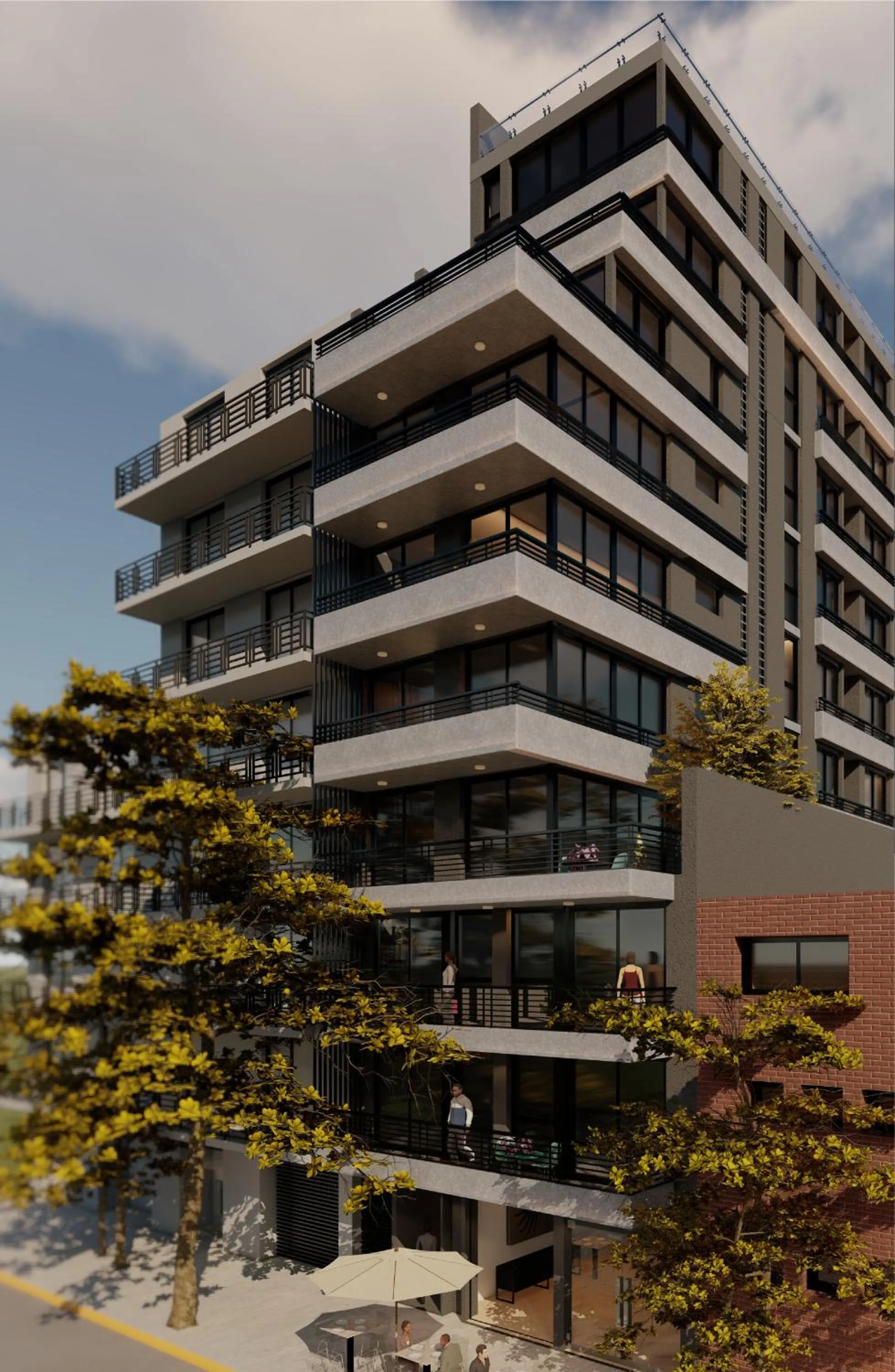 Property building in OWN Belgrano Studios & Suites