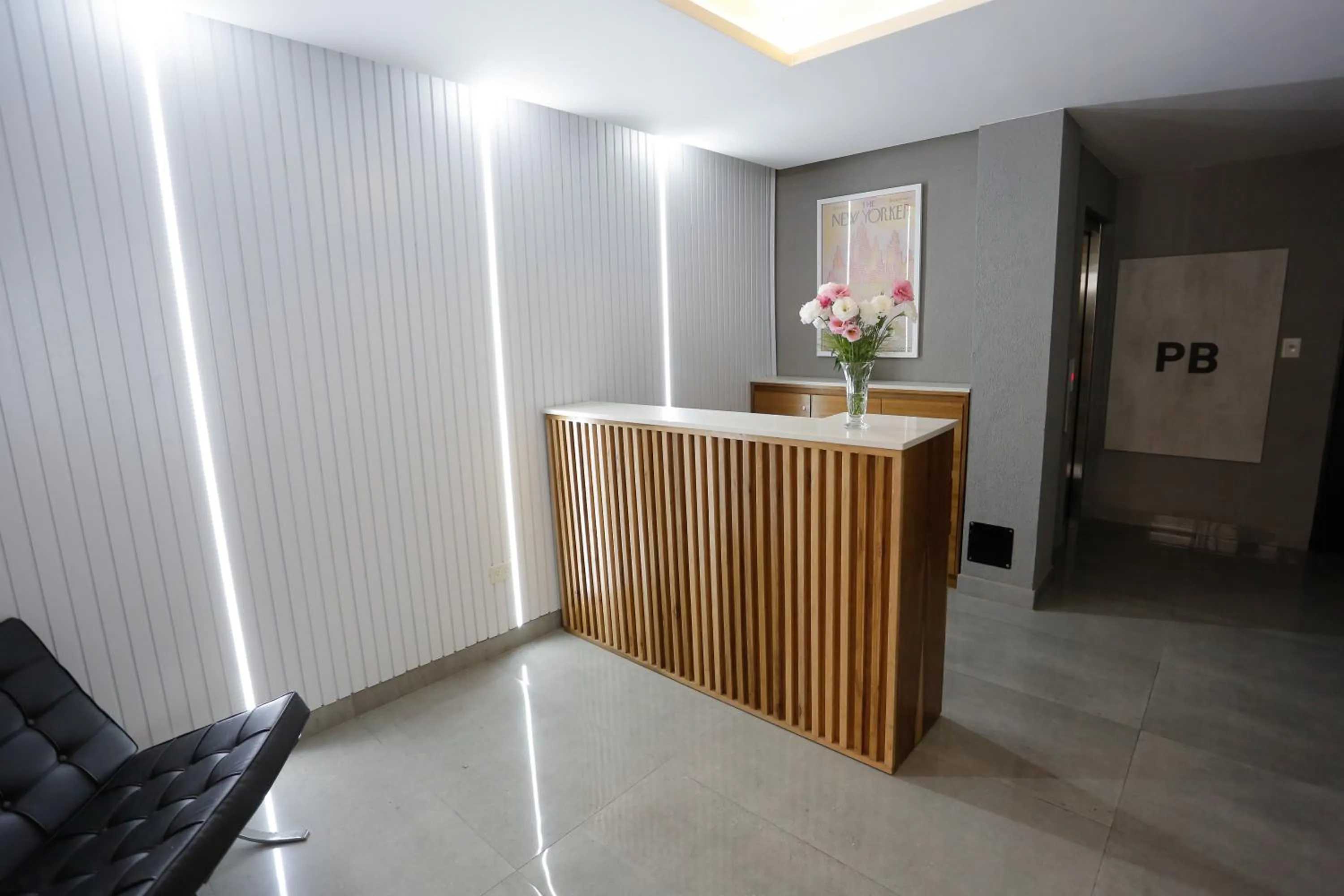 Lobby or reception in OWN Belgrano Studios & Suites