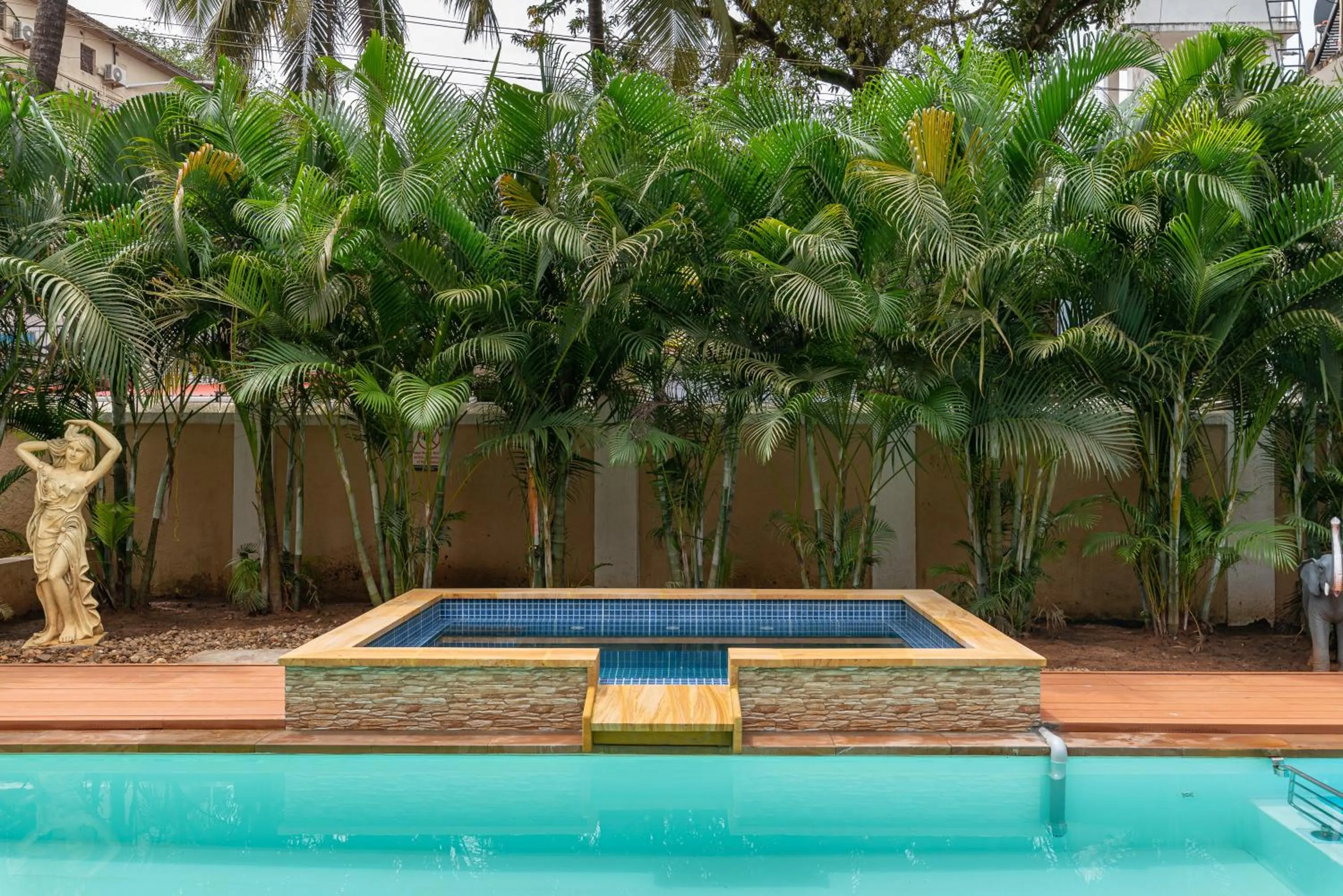 Pool view in Villa Calangute Phase 5