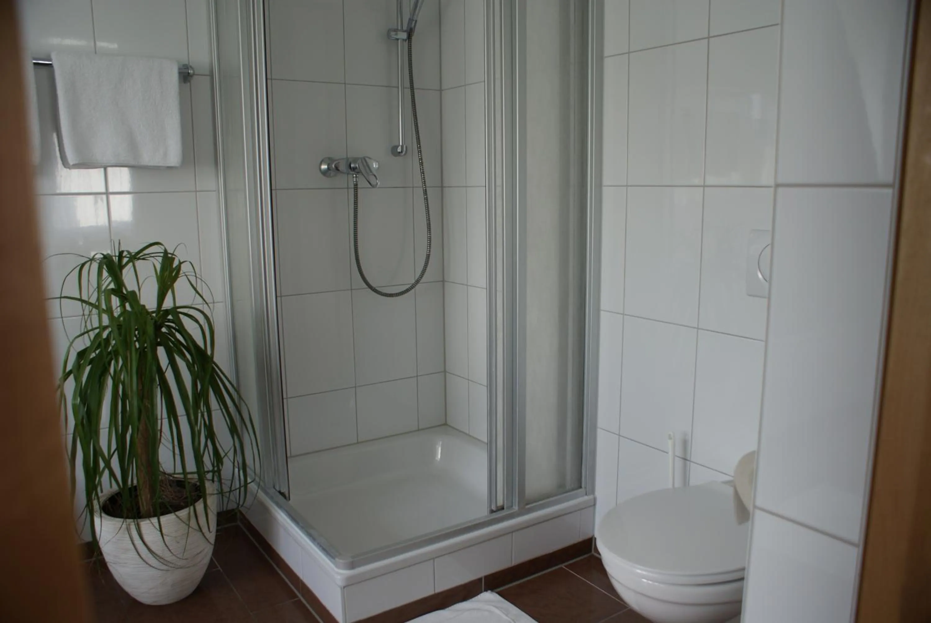 Bathroom in Gästehaus Brugger