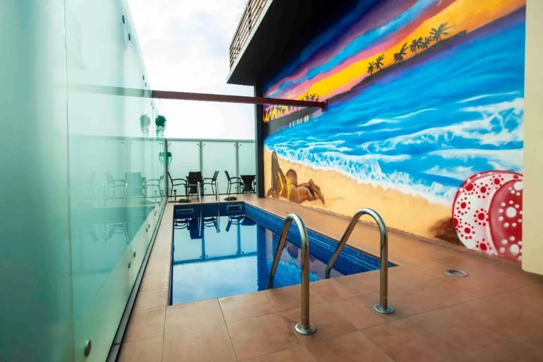 Swimming pool in San Marino Hotel