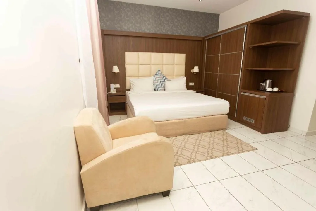 Bed in San Marino Hotel