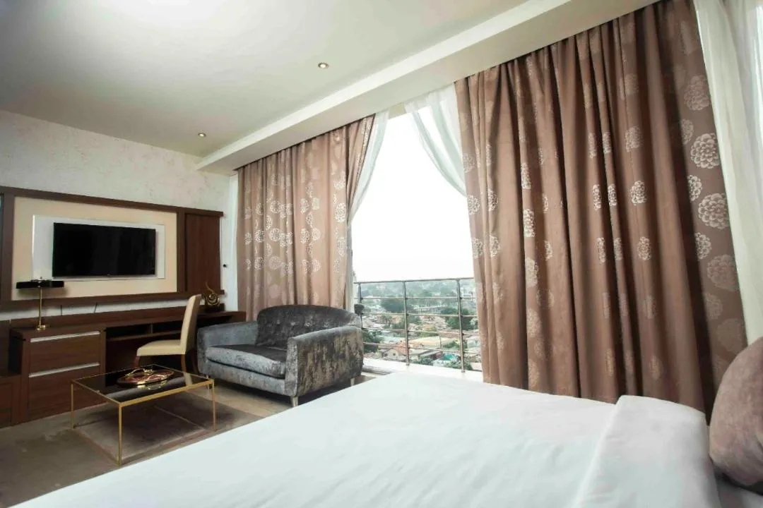 Bed in San Marino Hotel